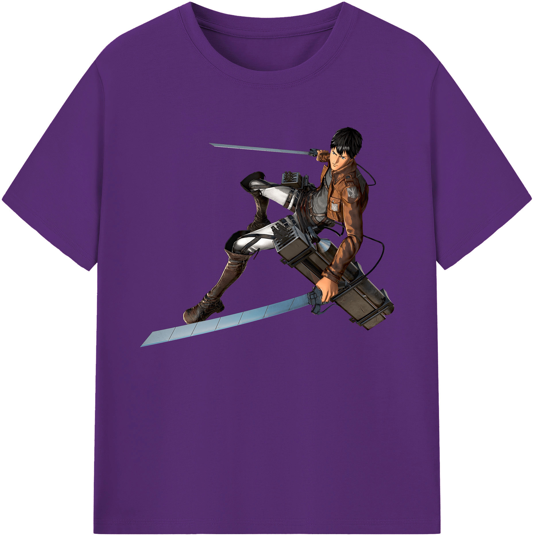 （画像用） 進撃の巨人 ベルトルト・フーバー Attack on Titan Bertholdt Hoover 綿100％ メンズ半袖Tシャツ｜肌触りやわらか＆通気性