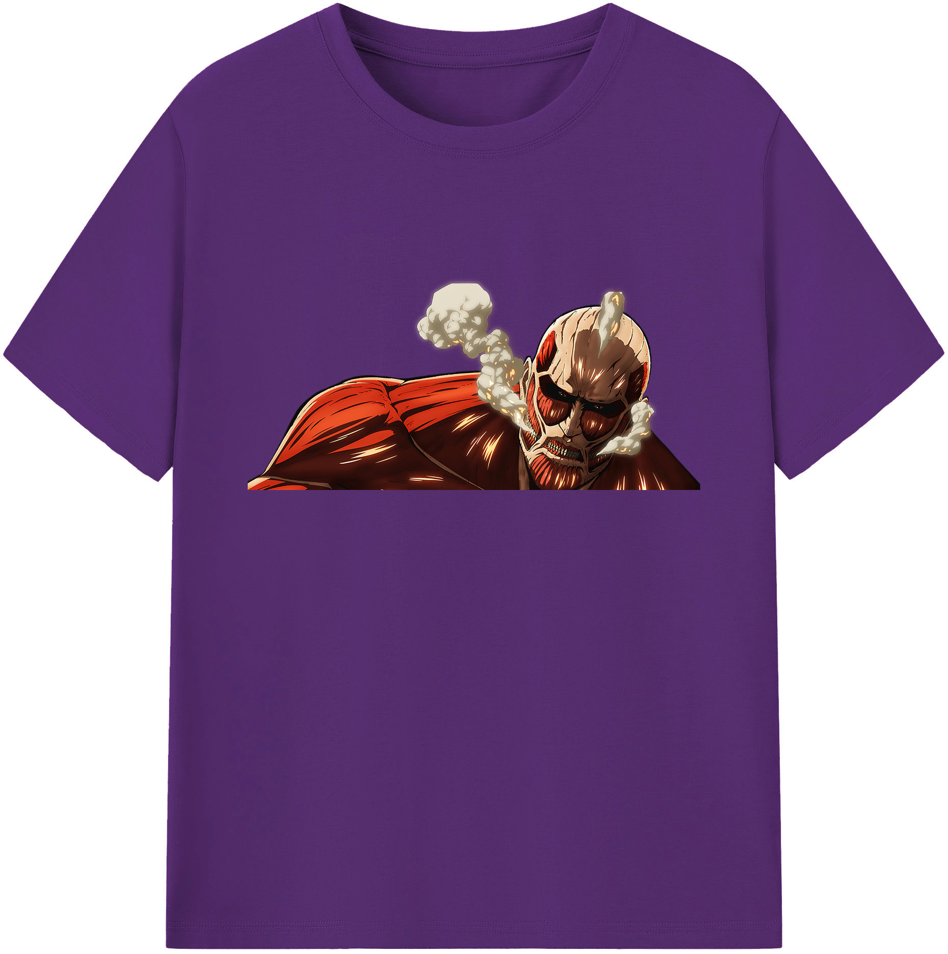 （画像用） 進撃の巨人 Attack on Titan 綿100％ メンズ半袖Tシャツ｜肌触りやわらか＆通気性