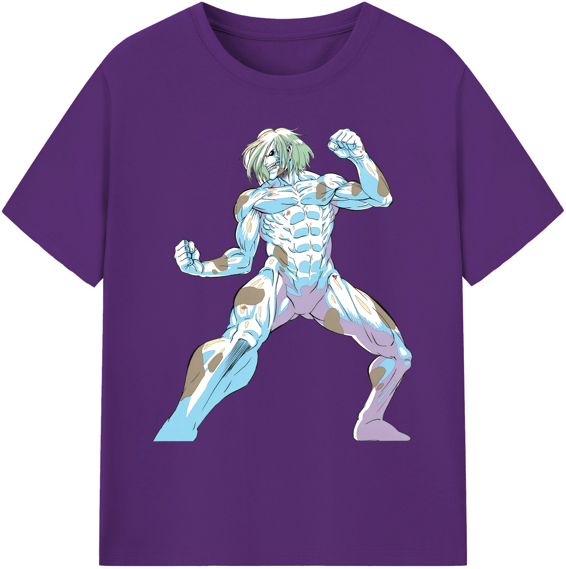（画像用） 進撃の巨人 Attack on Titan 綿100％ メンズ半袖Tシャツ｜肌触りやわらか＆通気性