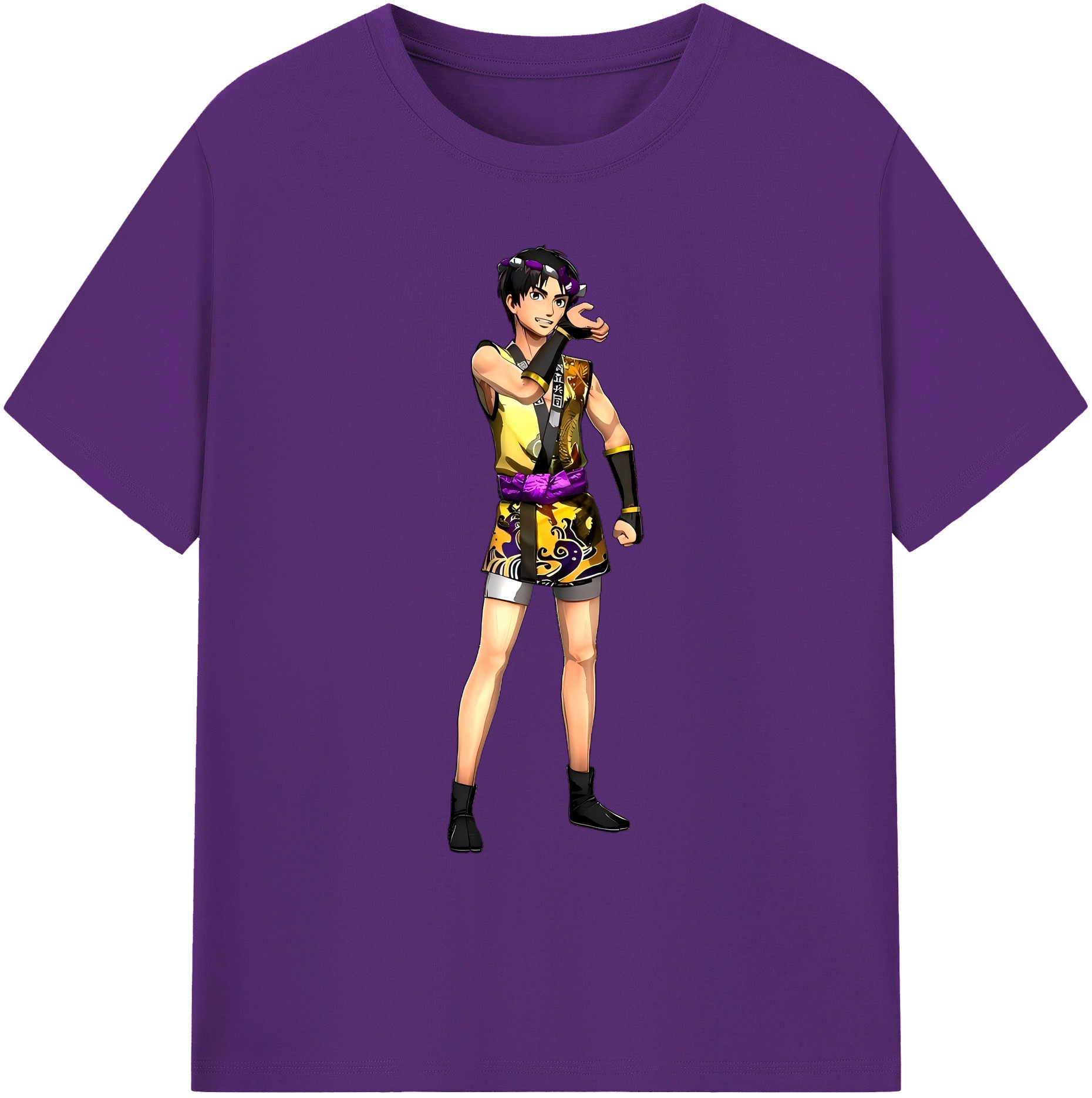 （画像用） 進撃の巨人 リヴァイ·アッカーマン Attack on Titan Levi Ackerman 綿100％ メンズ半袖Tシャツ｜肌触りやわらか＆通気性
