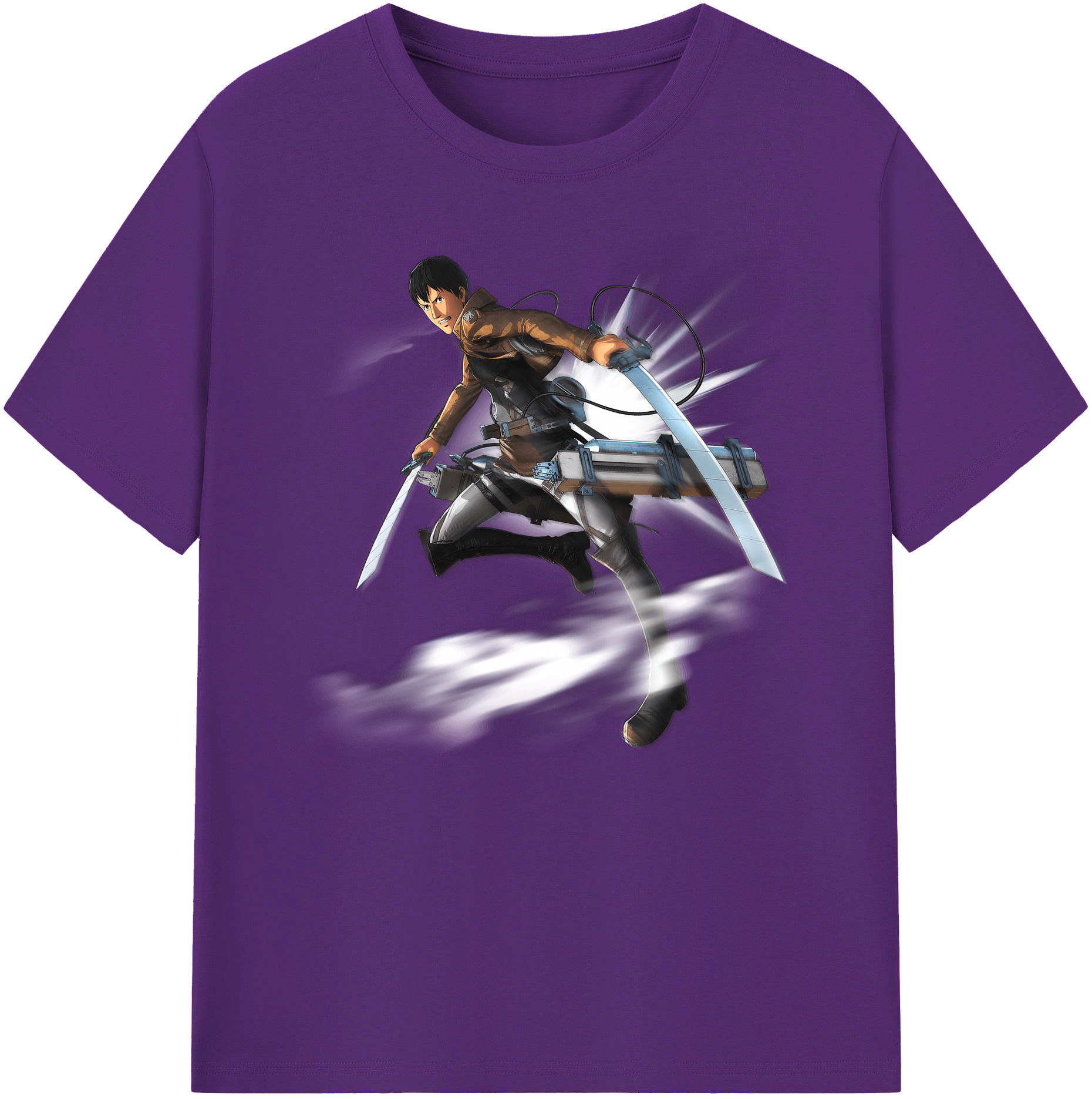 （画像用） 進撃の巨人 ベルトルト・フーバー Attack on Titan Bertholdt Hoover 綿100％ メンズ半袖Tシャツ｜肌触りやわらか＆通気性