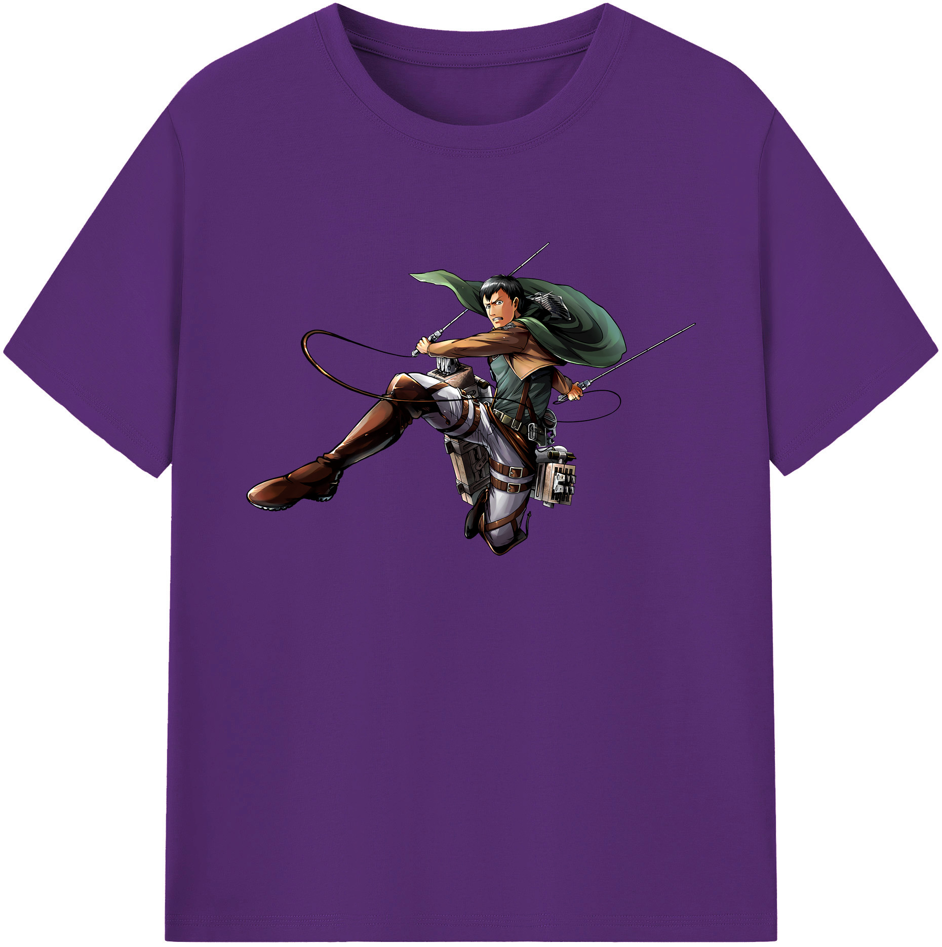 （画像用） 進撃の巨人 ベルトルト・フーバー Attack on Titan Bertholdt Hoover 綿100％ メンズ半袖Tシャツ｜肌触りやわらか＆通気性