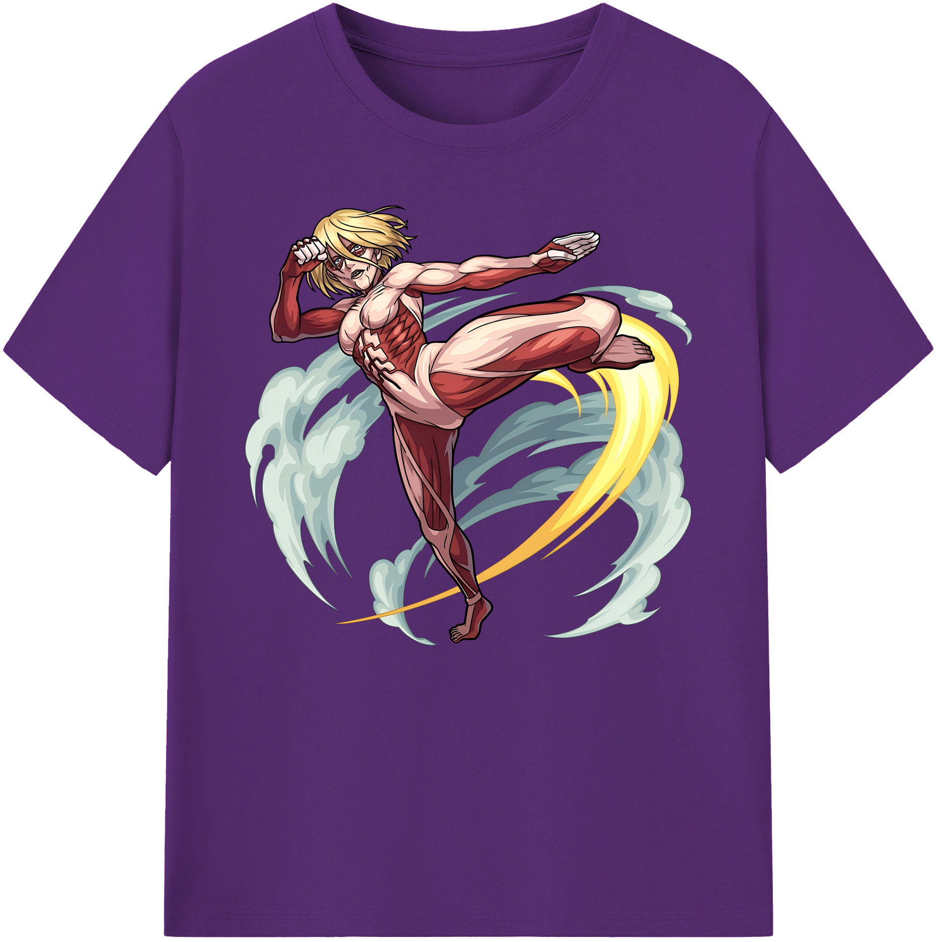 （画像用） 進撃の巨人 Attack on Titan 綿100％ メンズ半袖Tシャツ｜肌触りやわらか＆通気性
