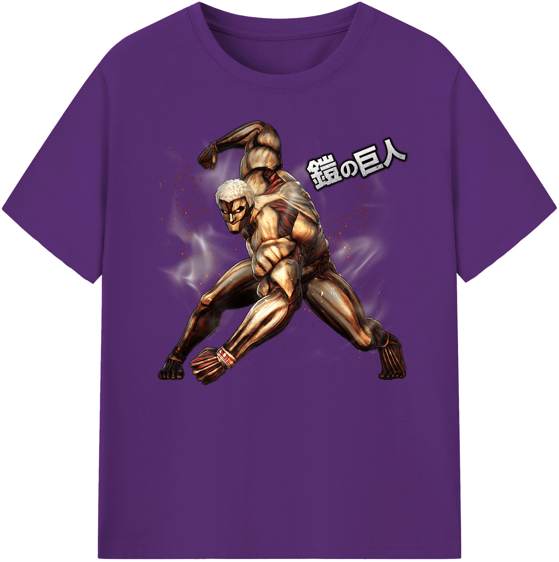 （画像用） 進撃の巨人 Attack on Titan 綿100％ メンズ半袖Tシャツ｜肌触りやわらか＆通気性