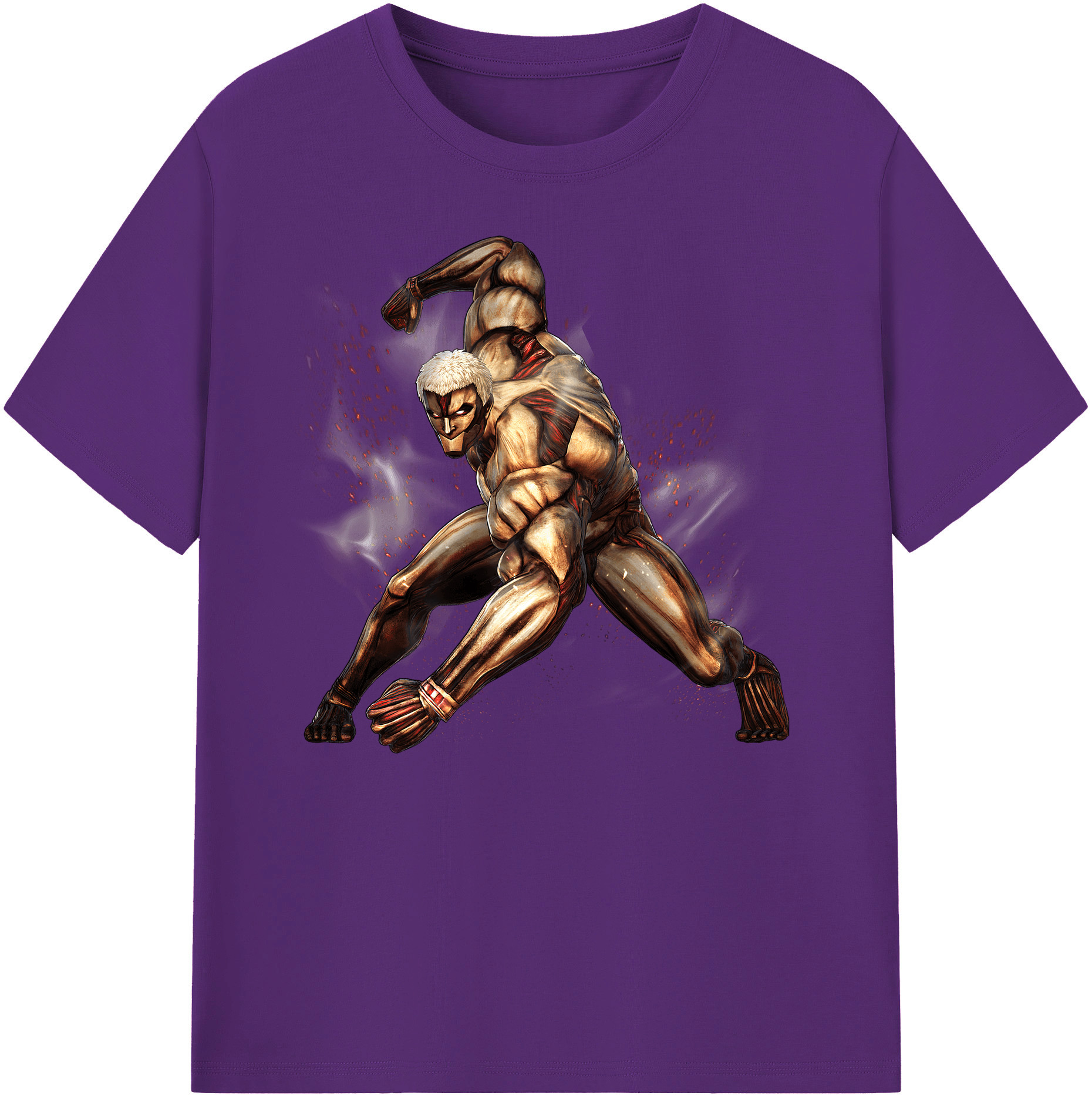 （画像用） 進撃の巨人 Attack on Titan 綿100％ メンズ半袖Tシャツ｜肌触りやわらか＆通気性