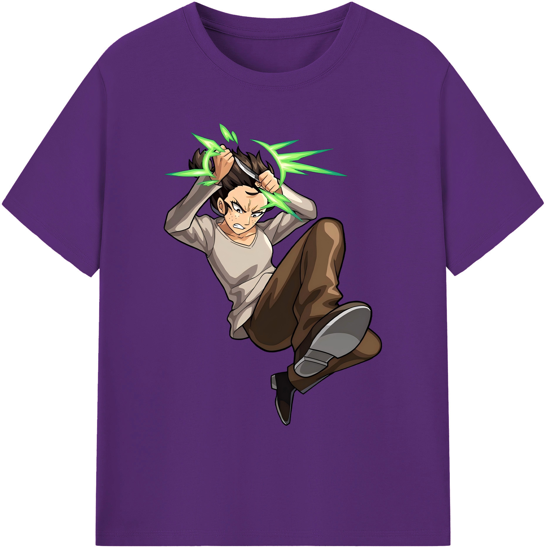 （画像用） 進撃の巨人 Attack on Titan 綿100％ メンズ半袖Tシャツ｜肌触りやわらか＆通気性