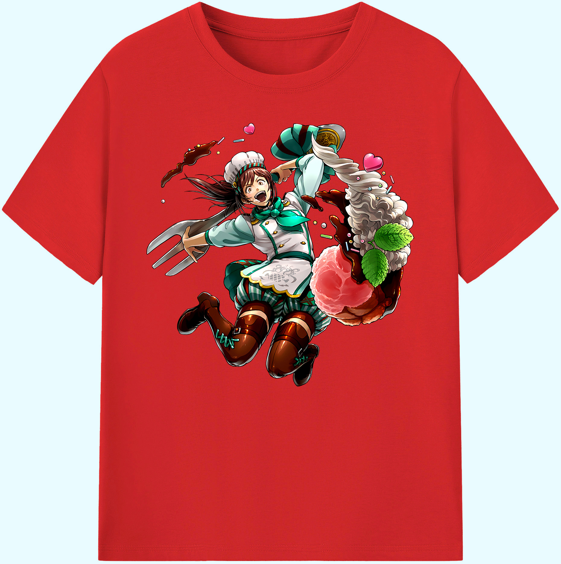 （画像用） 進撃の巨人 サシャ·ブラウス Attack on Titan Sasha Blaus 綿100％ メンズ半袖Tシャツ｜肌触りやわらか＆通気性