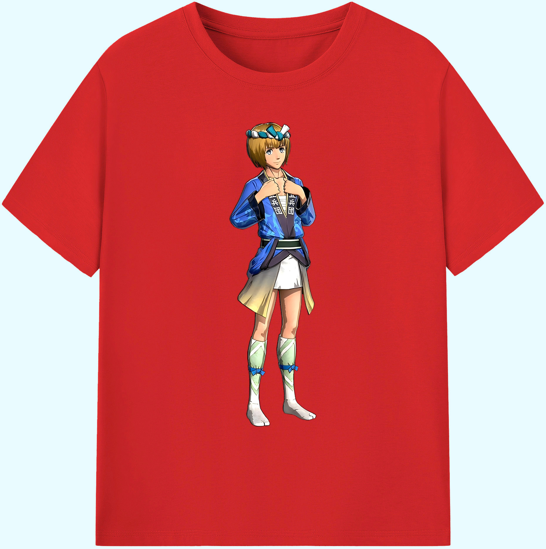 （画像用） 進撃の巨人 アルミン·アルレルト Attack on Titan Armin Arlert 綿100％ メンズ半袖Tシャツ｜肌触りやわらか＆通気性
