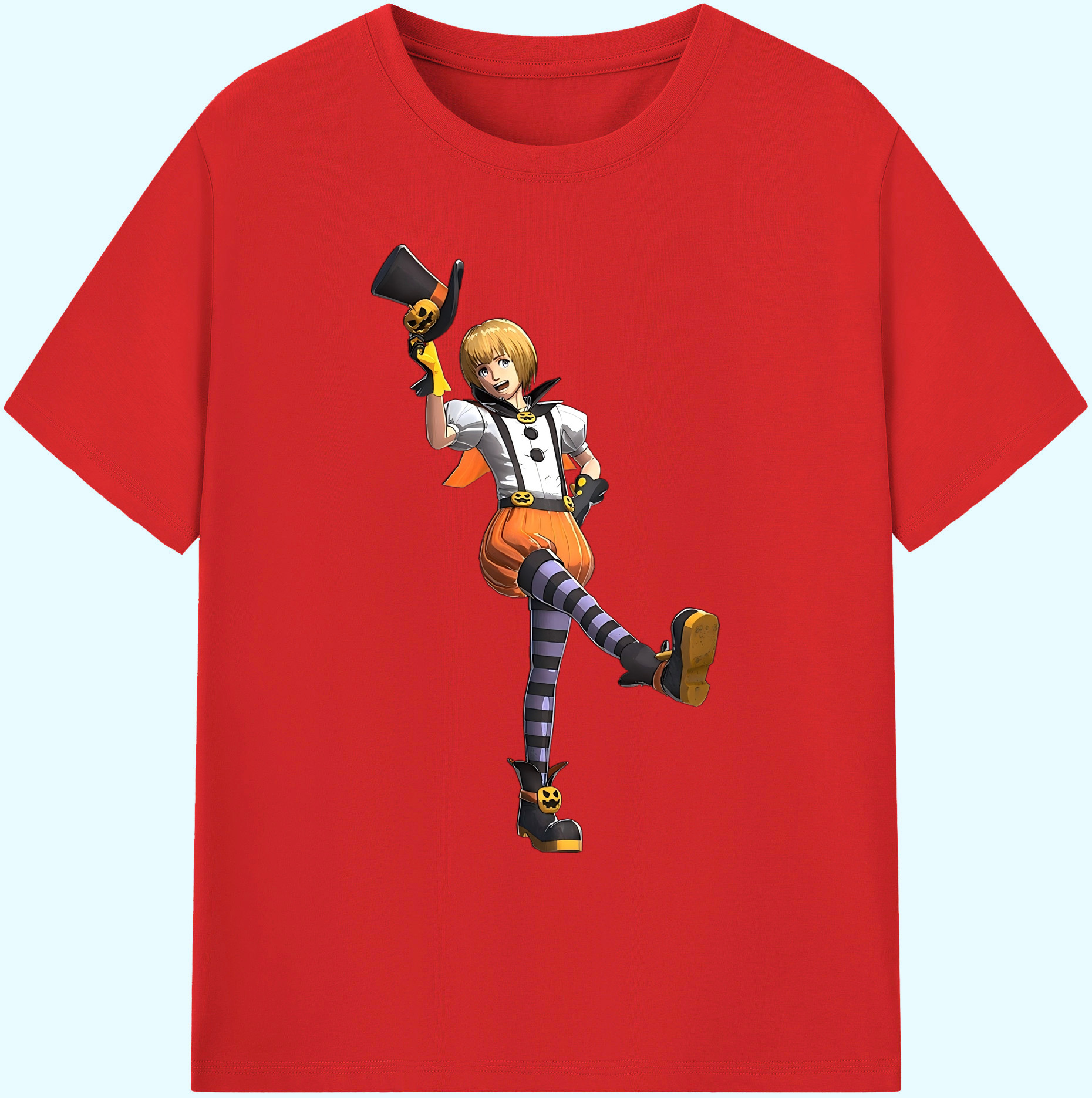 （画像用） 進撃の巨人 アルミン·アルレルト Attack on Titan Armin Arlert 綿100％ メンズ半袖Tシャツ｜肌触りやわらか＆通気性