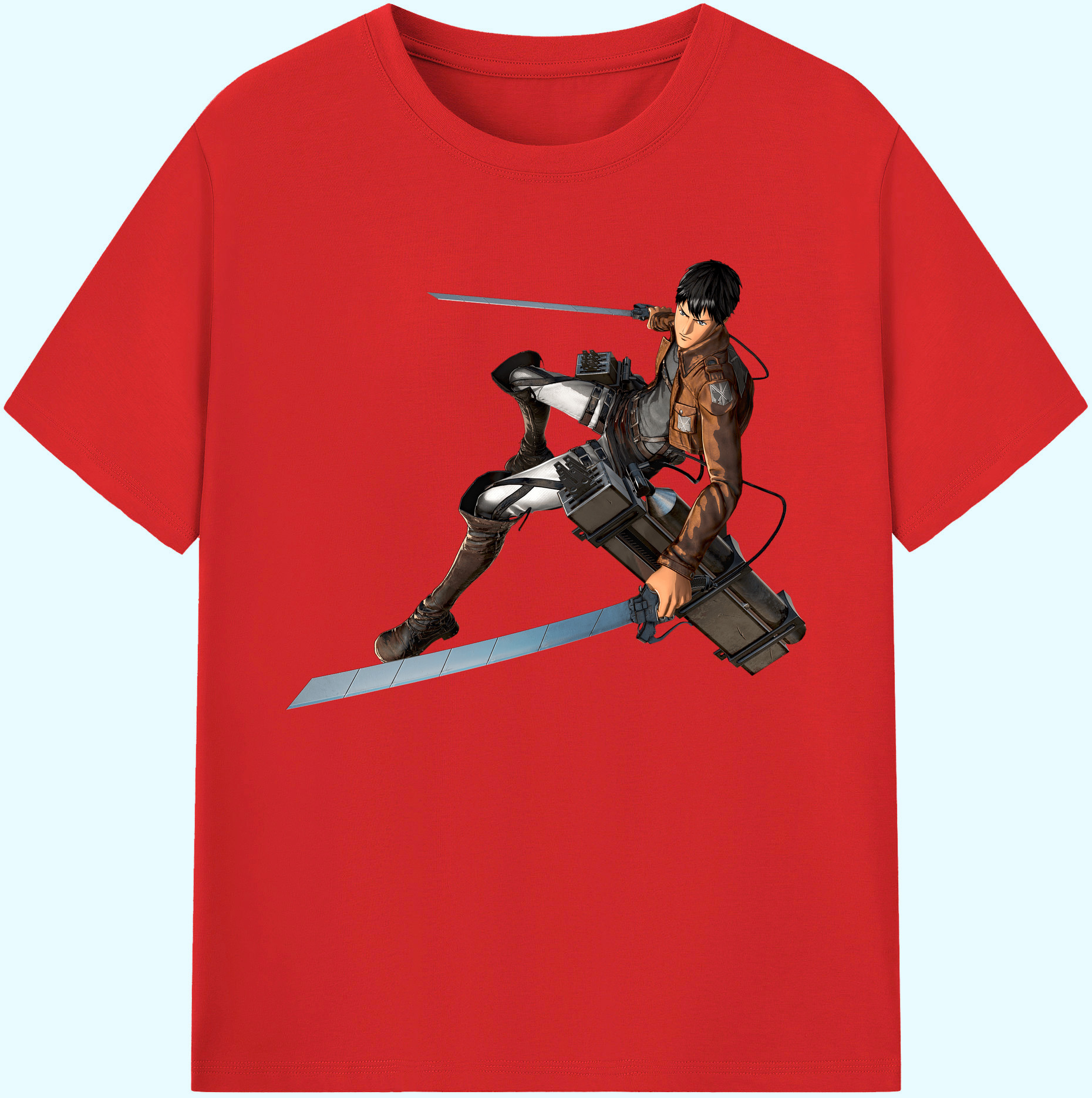 （画像用） 進撃の巨人 ベルトルト・フーバー Attack on Titan Bertholdt Hoover 綿100％ メンズ半袖Tシャツ｜肌触りやわらか＆通気性