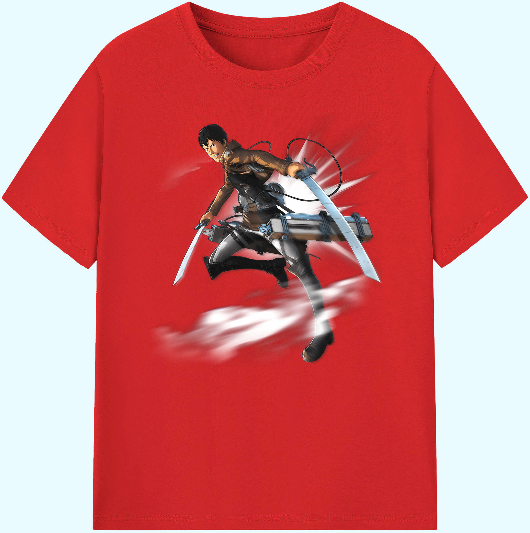 （画像用） 進撃の巨人 ベルトルト・フーバー Attack on Titan Bertholdt Hoover 綿100％ メンズ半袖Tシャツ｜肌触りやわらか＆通気性