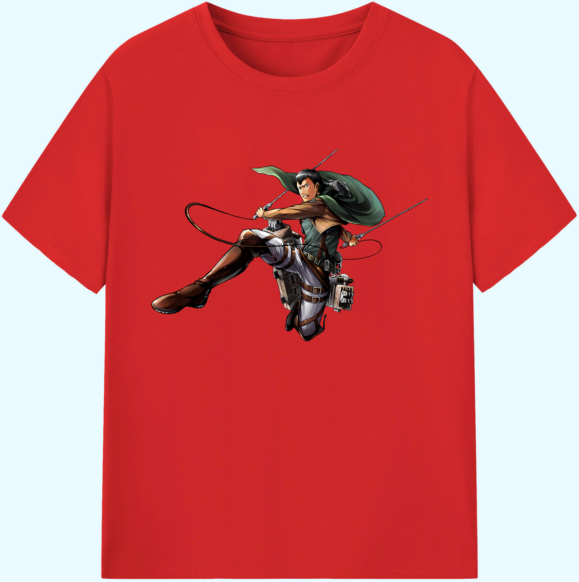 （画像用） 進撃の巨人 ベルトルト・フーバー Attack on Titan Bertholdt Hoover 綿100％ メンズ半袖Tシャツ｜肌触りやわらか＆通気性