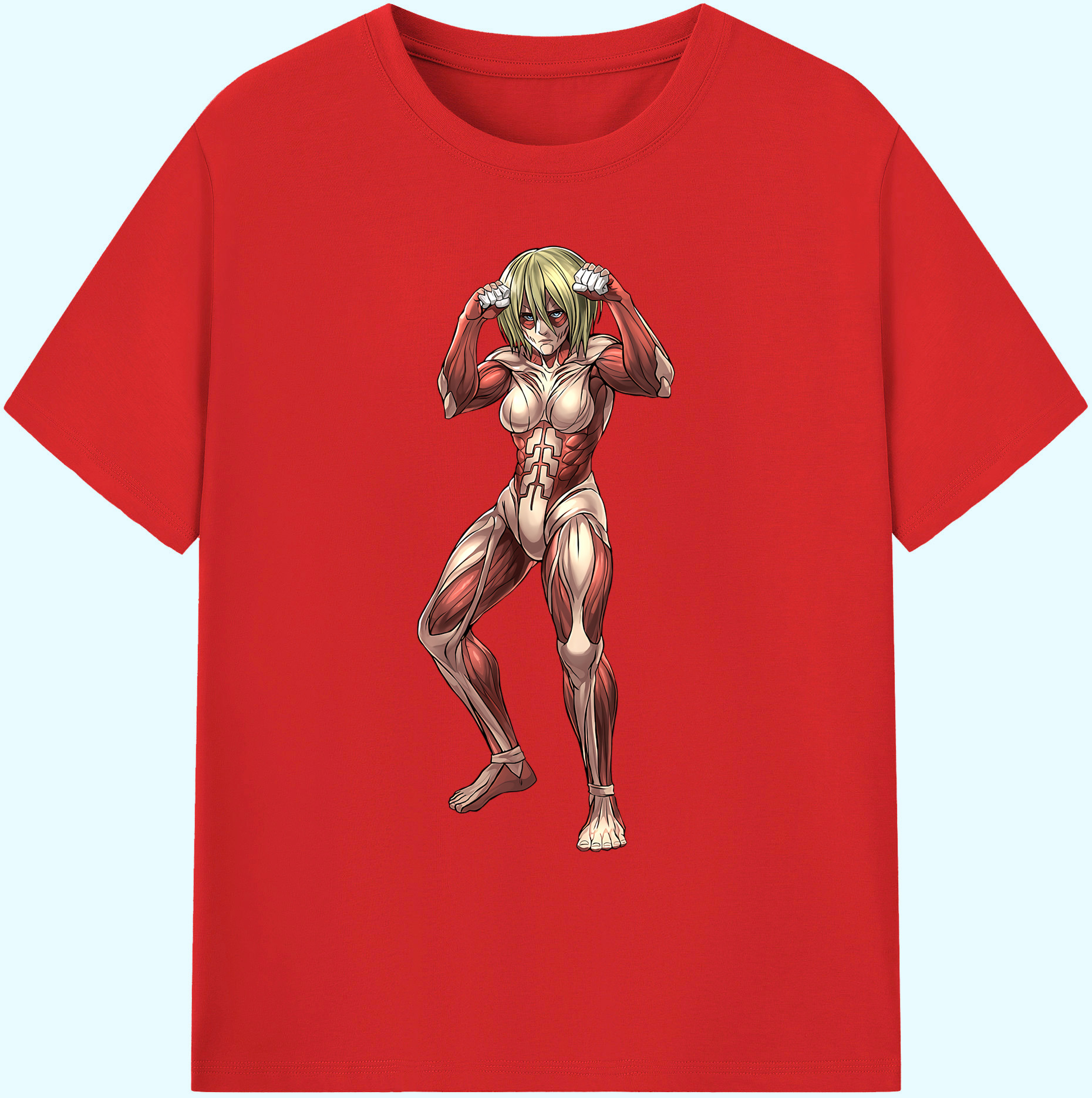 （画像用） 進撃の巨人 Attack on Titan 綿100％ メンズ半袖Tシャツ｜肌触りやわらか＆通気性