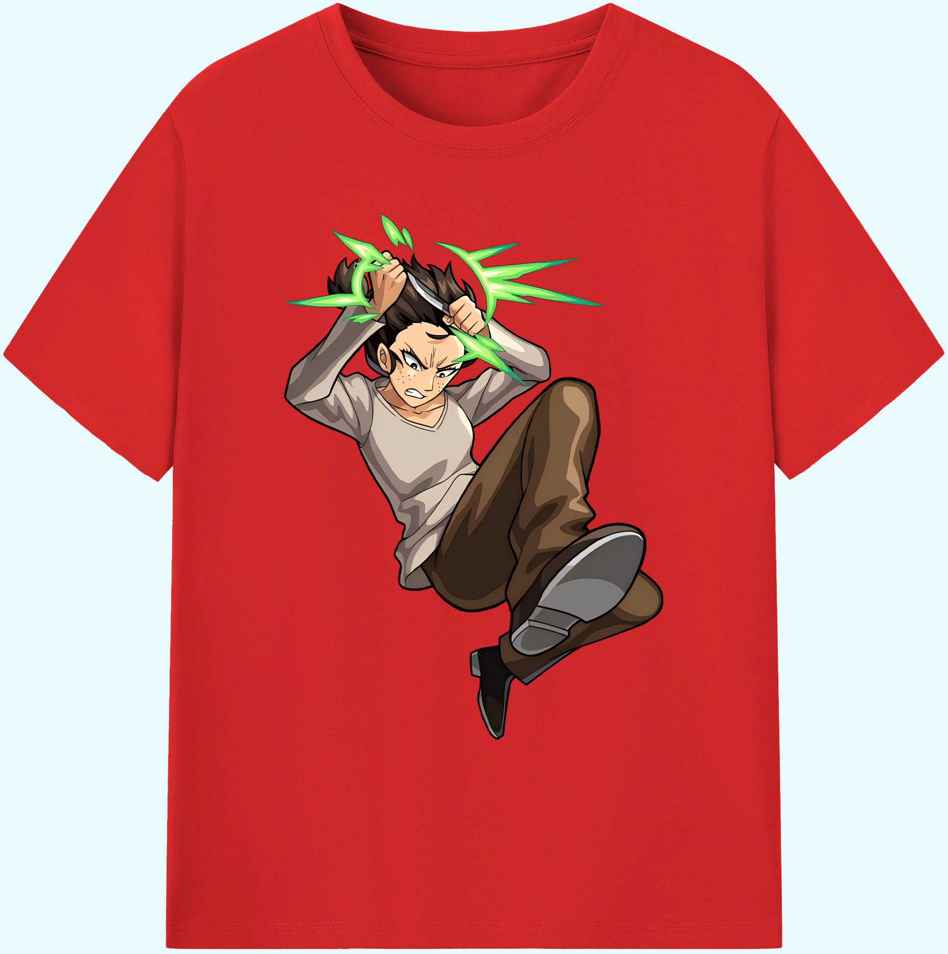 （画像用） 進撃の巨人 Attack on Titan 綿100％ メンズ半袖Tシャツ｜肌触りやわらか＆通気性