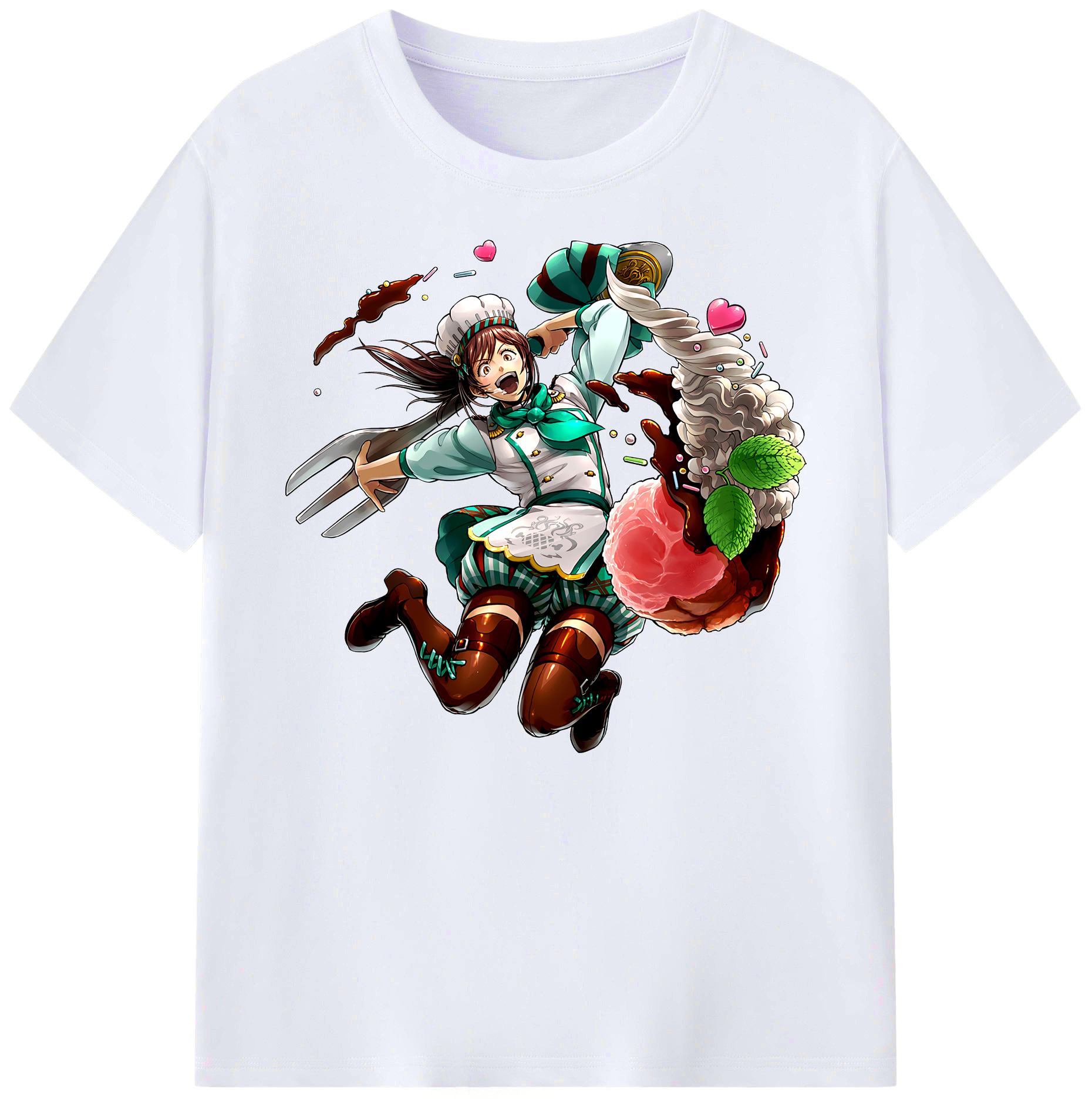 （画像用） 進撃の巨人 サシャ·ブラウス Attack on Titan Sasha Blaus 綿100％ メンズ半袖Tシャツ｜肌触りやわらか＆通気性