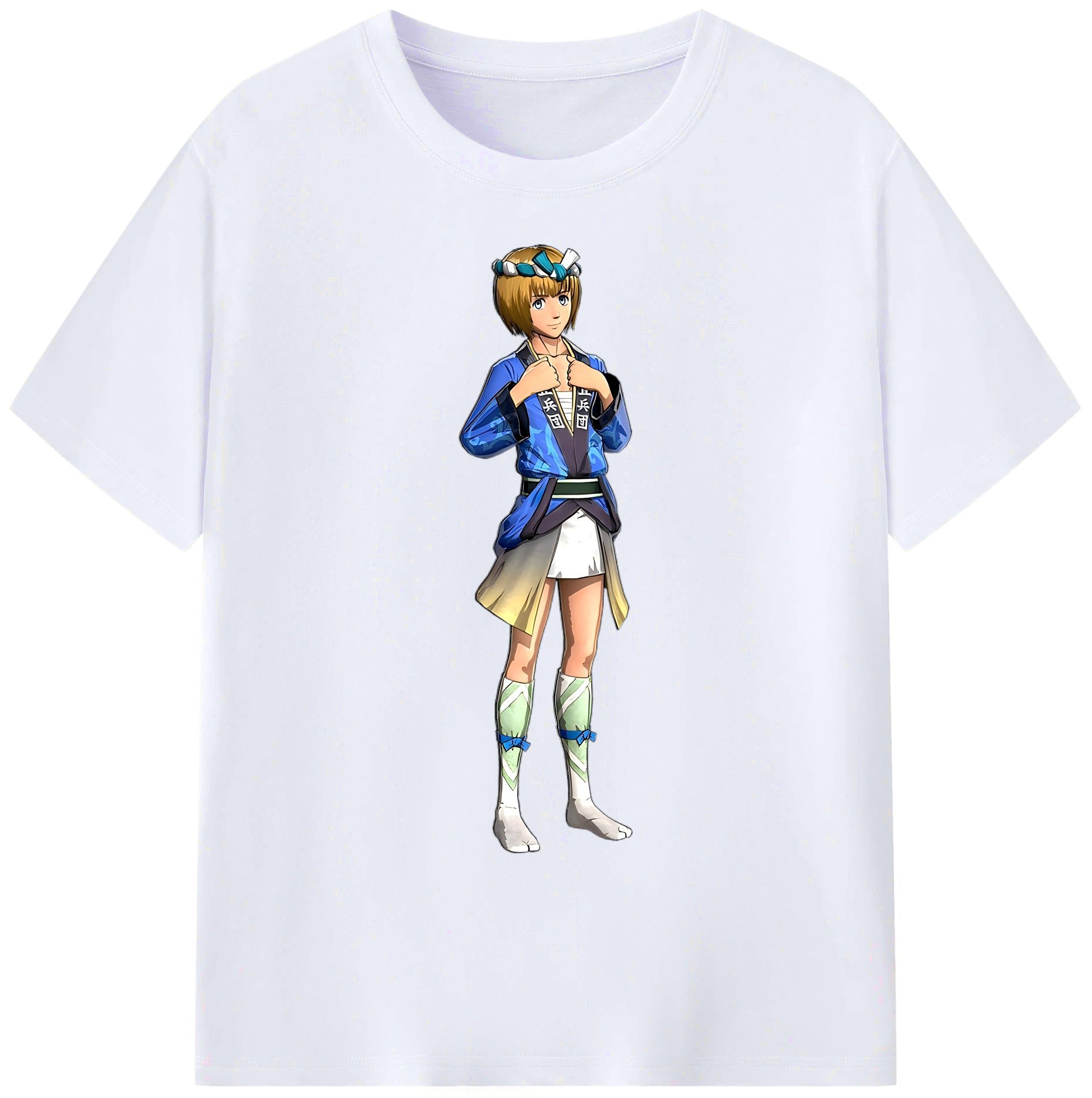（画像用） 進撃の巨人 アルミン·アルレルト Attack on Titan Armin Arlert 綿100％ メンズ半袖Tシャツ｜肌触りやわらか＆通気性