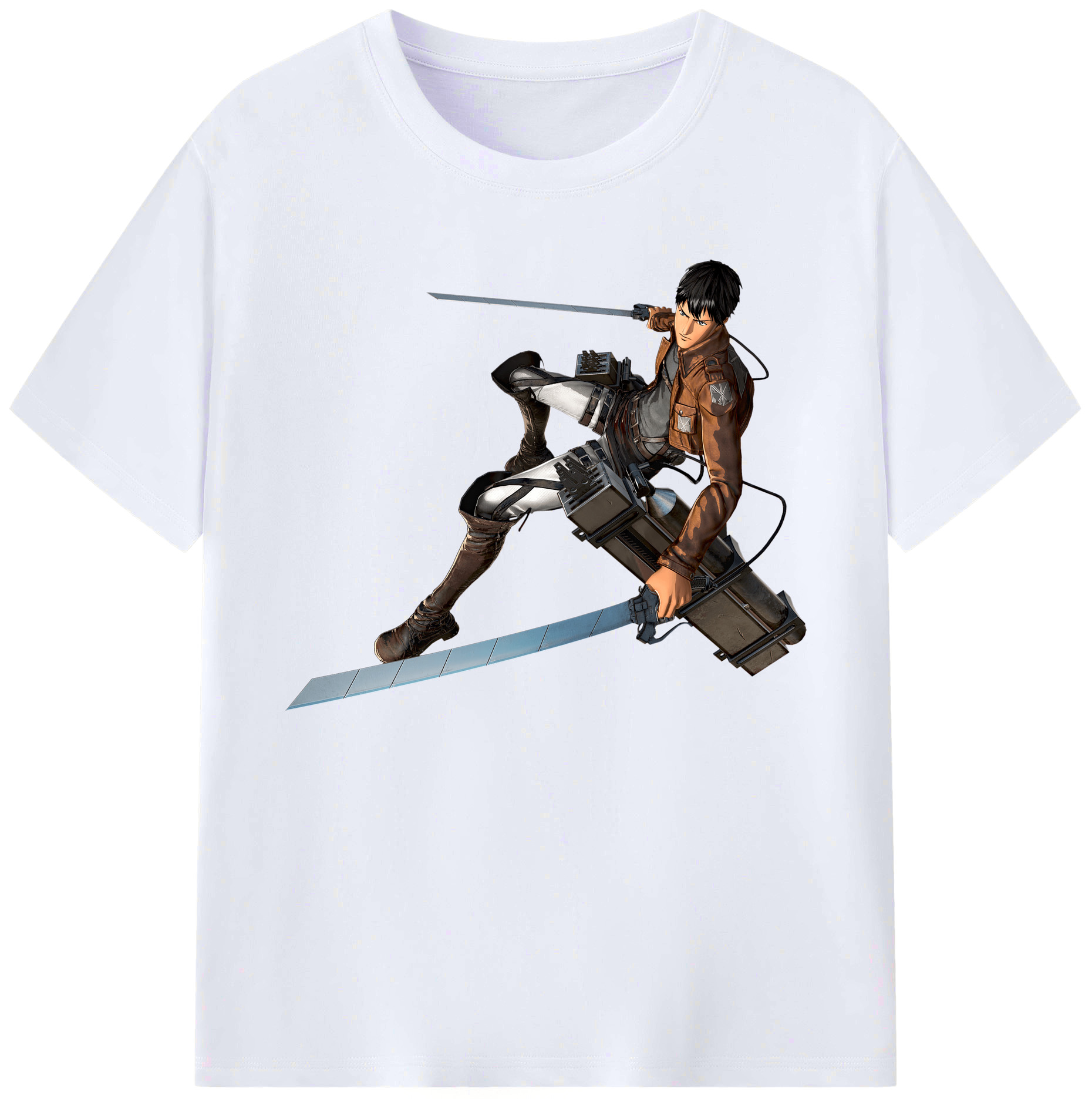 （画像用） 進撃の巨人 ベルトルト・フーバー Attack on Titan Bertholdt Hoover 綿100％ メンズ半袖Tシャツ｜肌触りやわらか＆通気性