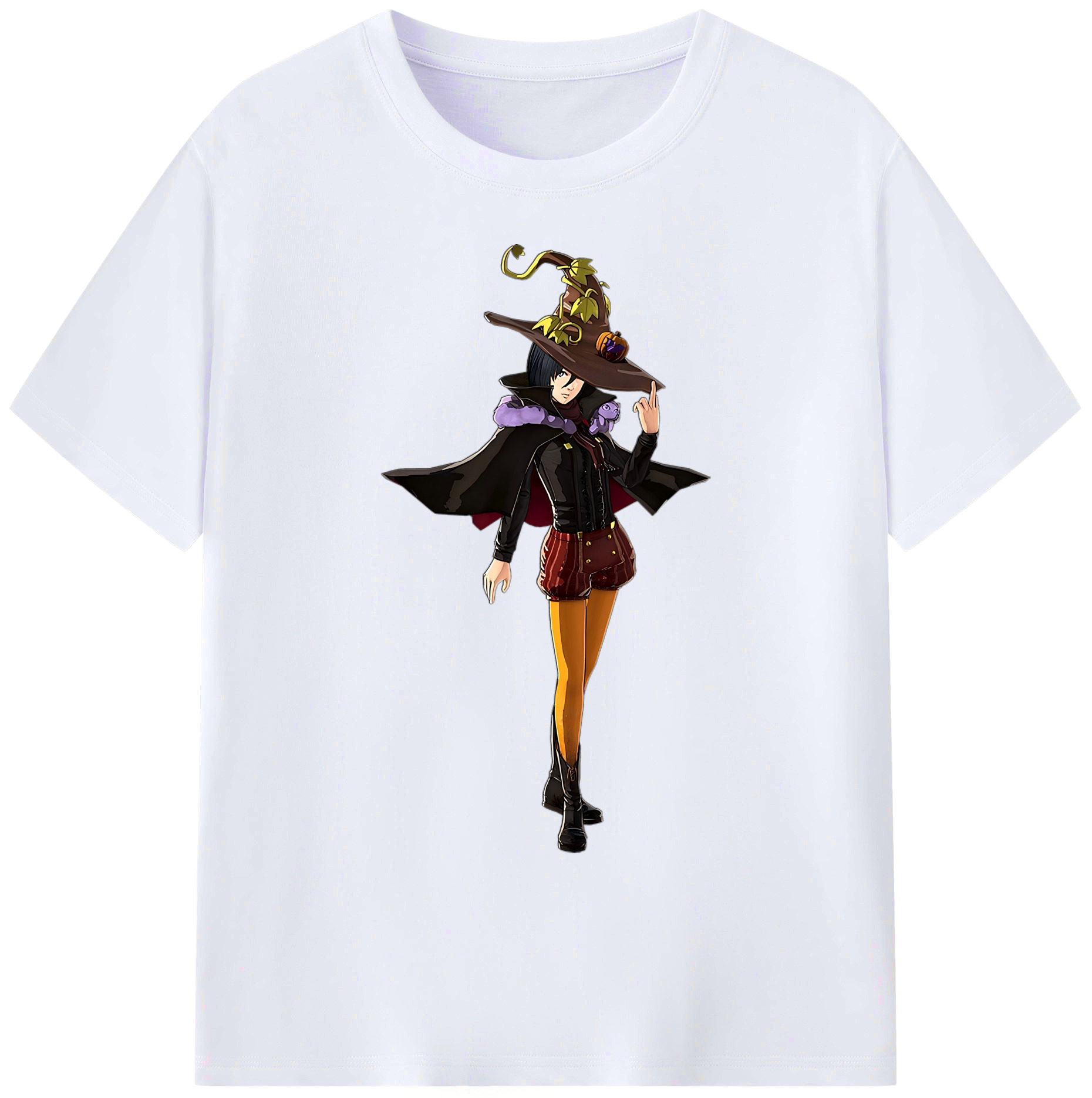 （画像用） 進撃の巨人 ミカサ·アッカーマン Attack on Titan Mikasa Ackerman 綿100％ メンズ半袖Tシャツ｜肌触りやわらか＆通気性