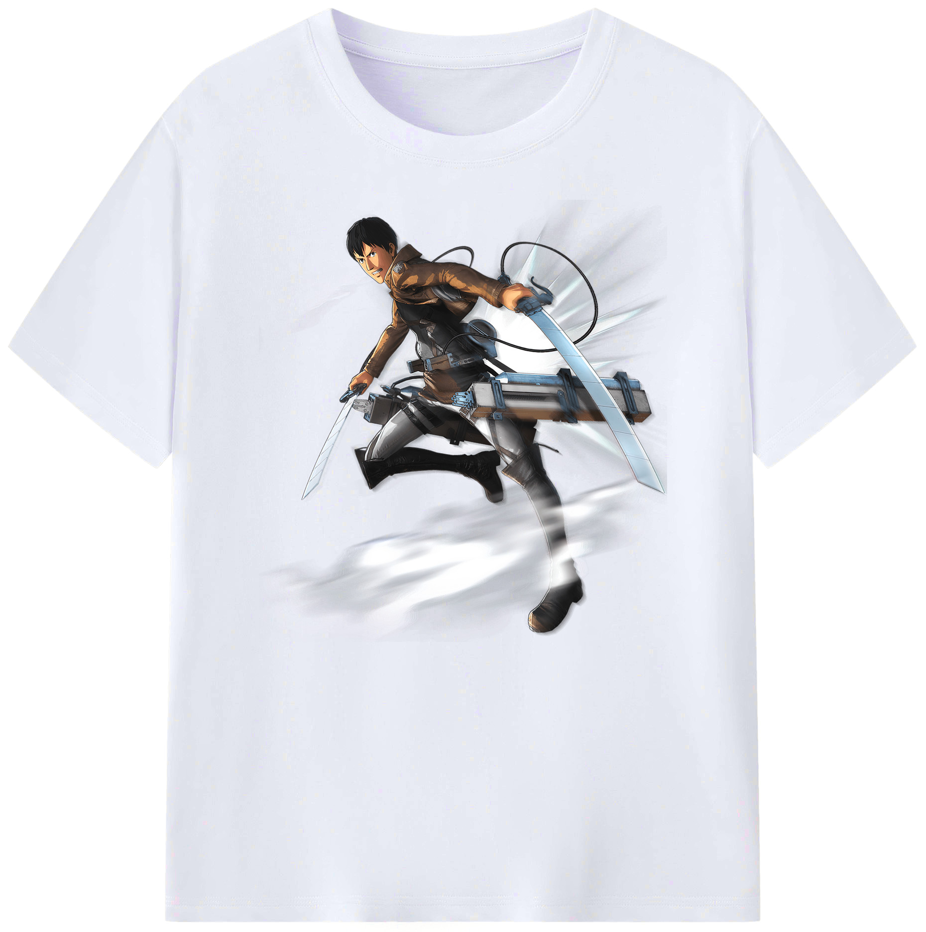（画像用） 進撃の巨人 ベルトルト・フーバー Attack on Titan Bertholdt Hoover 綿100％ メンズ半袖Tシャツ｜肌触りやわらか＆通気性