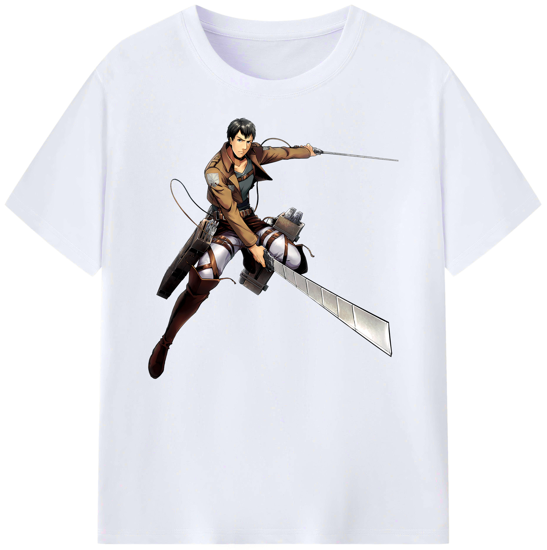 （画像用） 進撃の巨人 ベルトルト・フーバー Attack on Titan Bertholdt Hoover 綿100％ メンズ半袖Tシャツ｜肌触りやわらか＆通気性