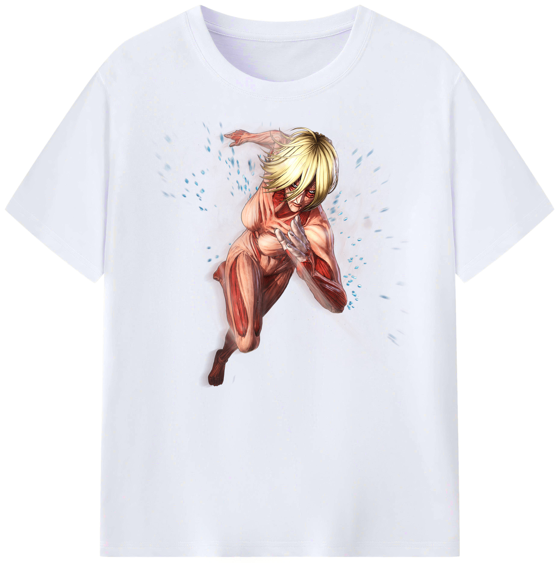 （画像用） 進撃の巨人 Attack on Titan 綿100％ メンズ半袖Tシャツ｜肌触りやわらか＆通気性