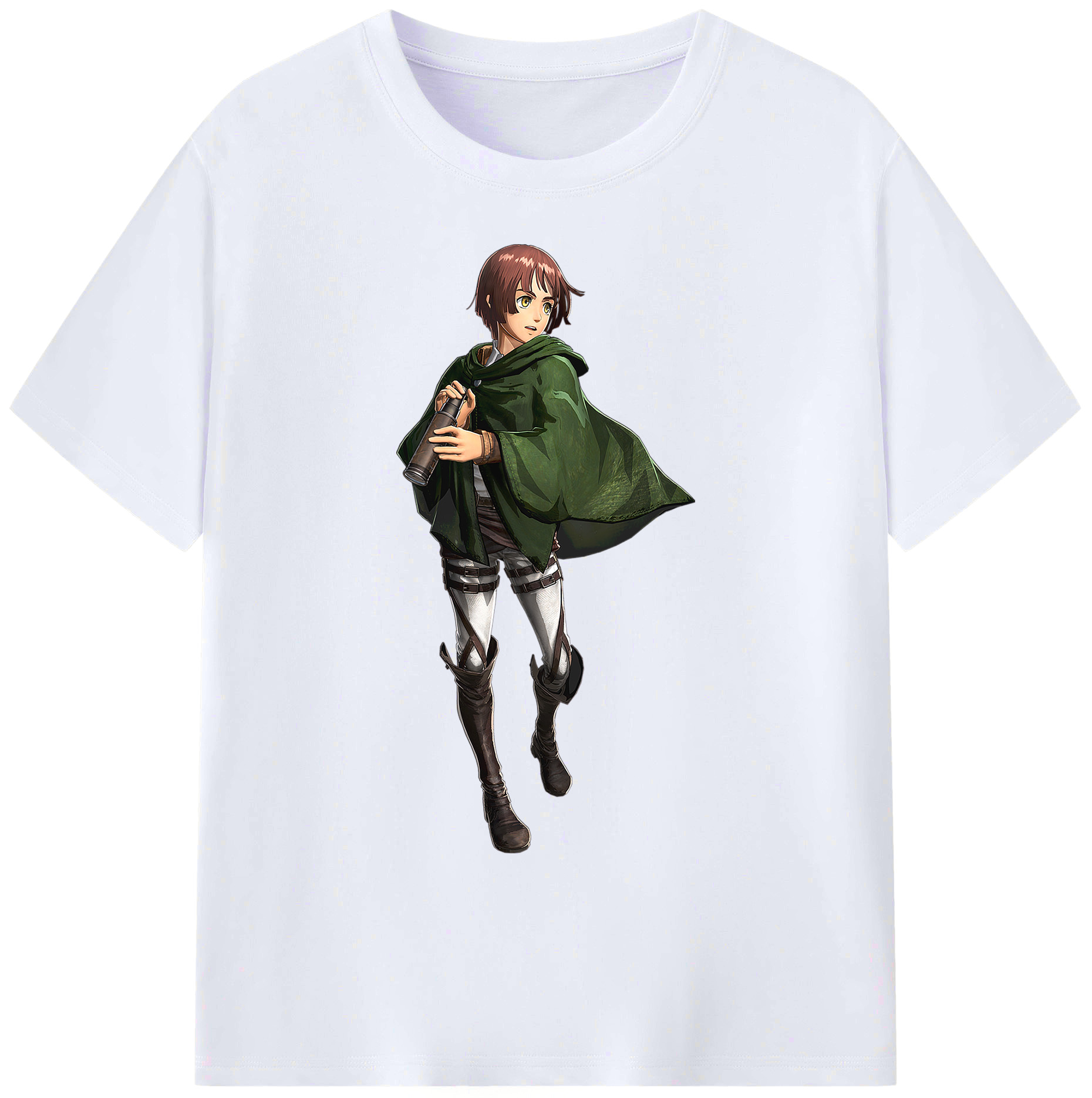 （画像用） 進撃の巨人 Attack on Titan 綿100％ メンズ半袖Tシャツ｜肌触りやわらか＆通気性