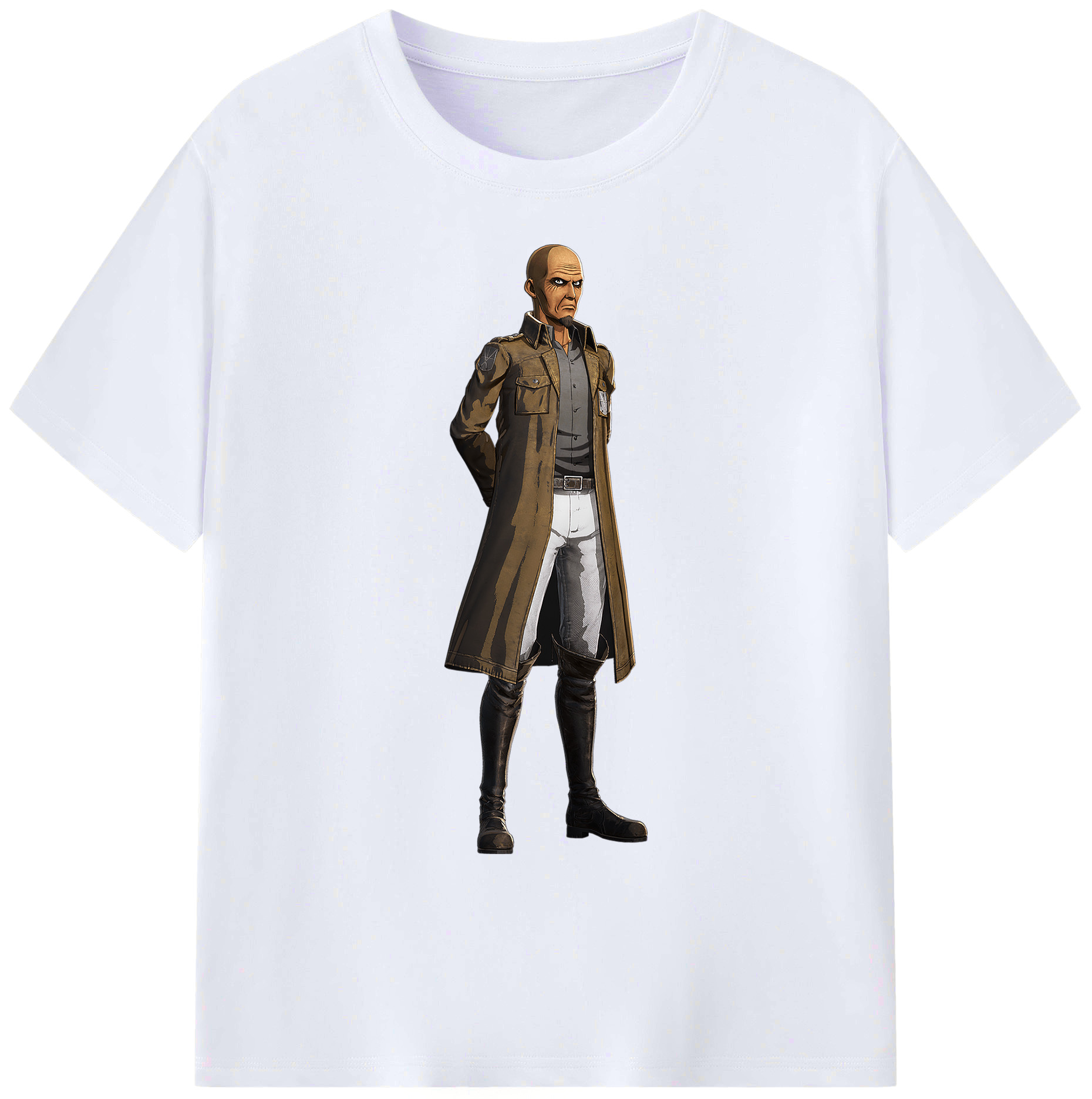 （画像用） 進撃の巨人 Attack on Titan 綿100％ メンズ半袖Tシャツ｜肌触りやわらか＆通気性