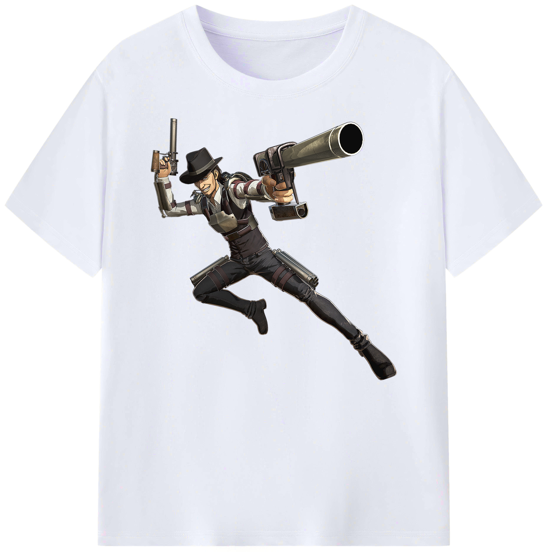 （画像用） 進撃の巨人 Attack on Titan 綿100％ メンズ半袖Tシャツ｜肌触りやわらか＆通気性