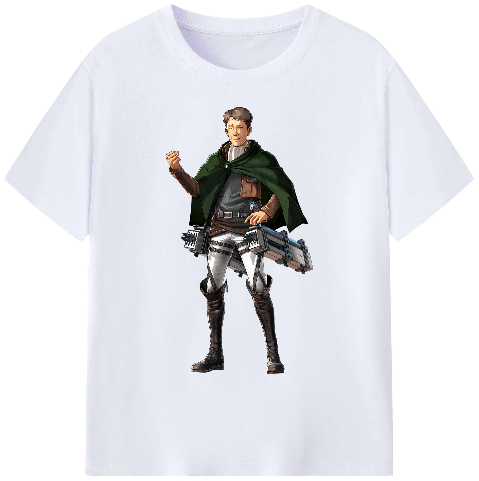 （画像用） 進撃の巨人 Attack on Titan 綿100％ メンズ半袖Tシャツ｜肌触りやわらか＆通気性