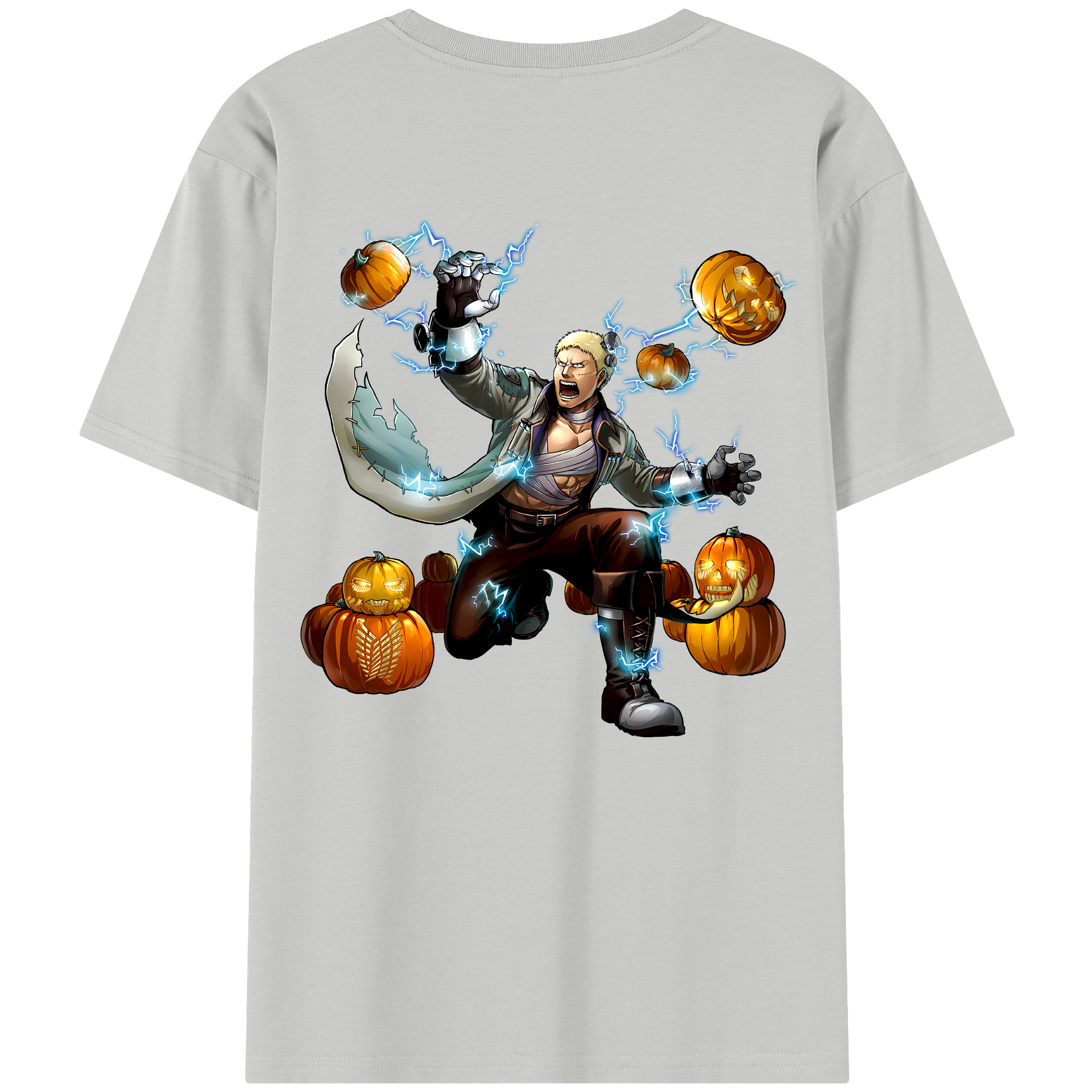 （画像用） 進撃の巨人 ライナー・ブラウン Attack on Titan Reiner Braun レディース半袖Tシャツ(バックプリント)