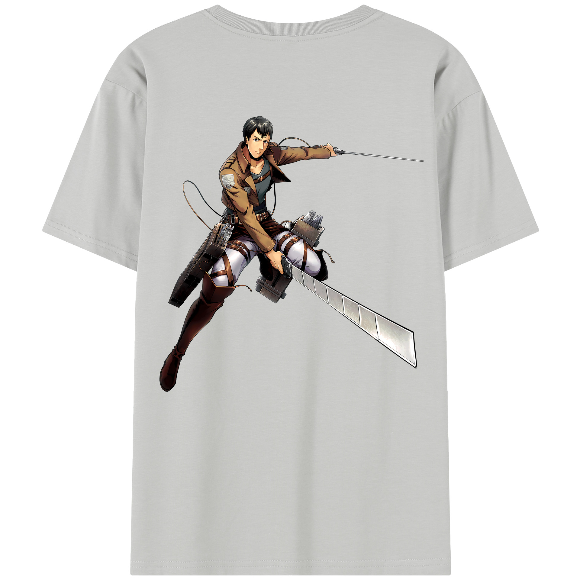 （画像用） 進撃の巨人 ベルトルト・フーバー Attack on Titan Bertholdt Hoover レディース半袖Tシャツ(バックプリント)