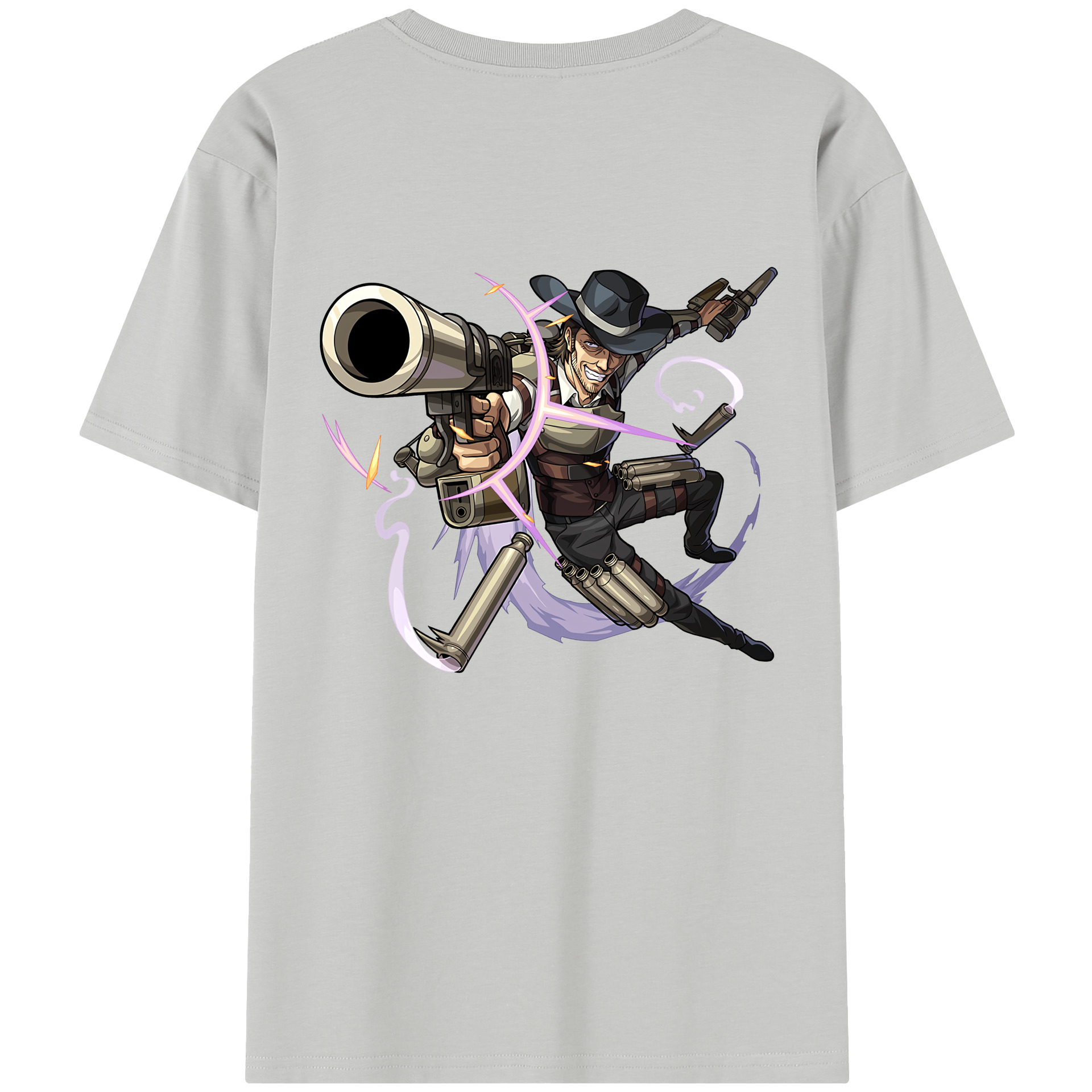（画像用） 進撃の巨人 ケニー·アッカーマン Attack on Titan Kenny Ackerman レディース半袖Tシャツ(バックプリント)