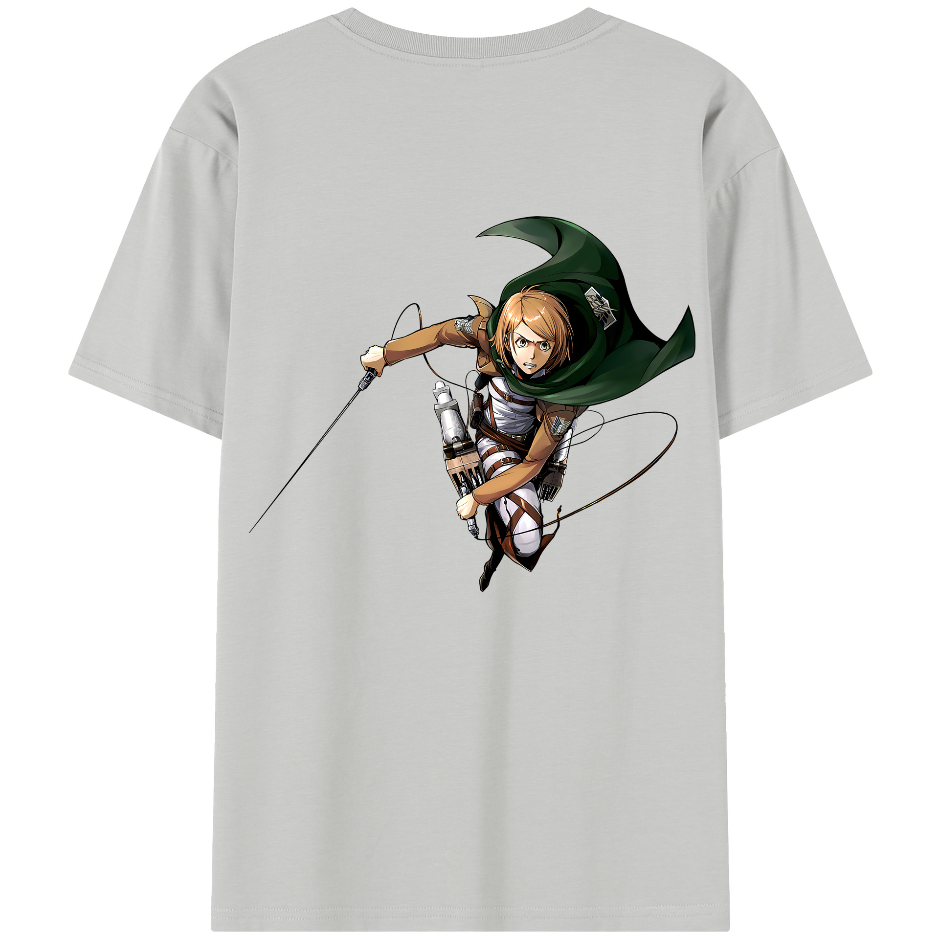 （画像用） 進撃の巨人 ペトラ·ラル Attack on Titan Petra Rall レディース半袖Tシャツ(バックプリント)