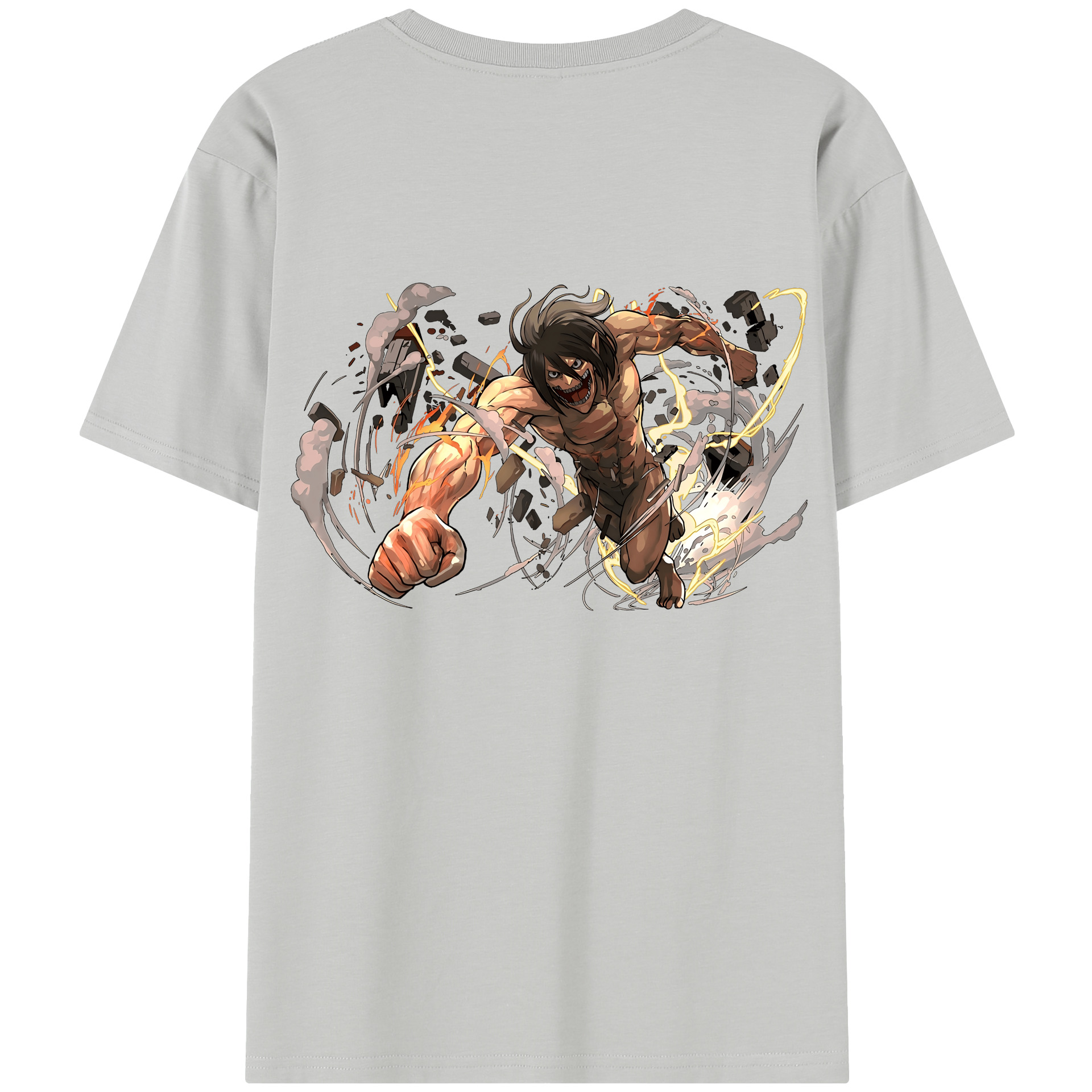 （画像用） 進撃の巨人 Attack on Titan レディース半袖Tシャツ(バックプリント)
