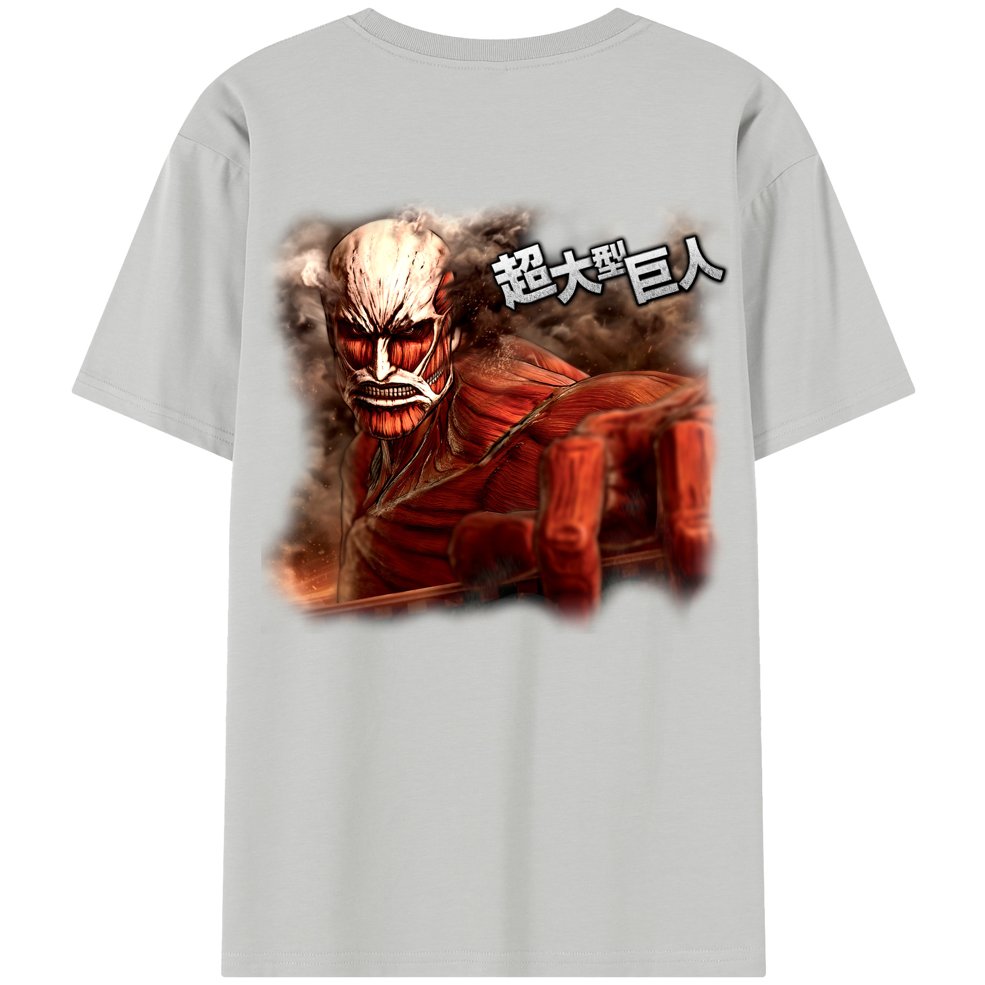（画像用） 進撃の巨人 Attack on Titan レディース半袖Tシャツ(バックプリント)