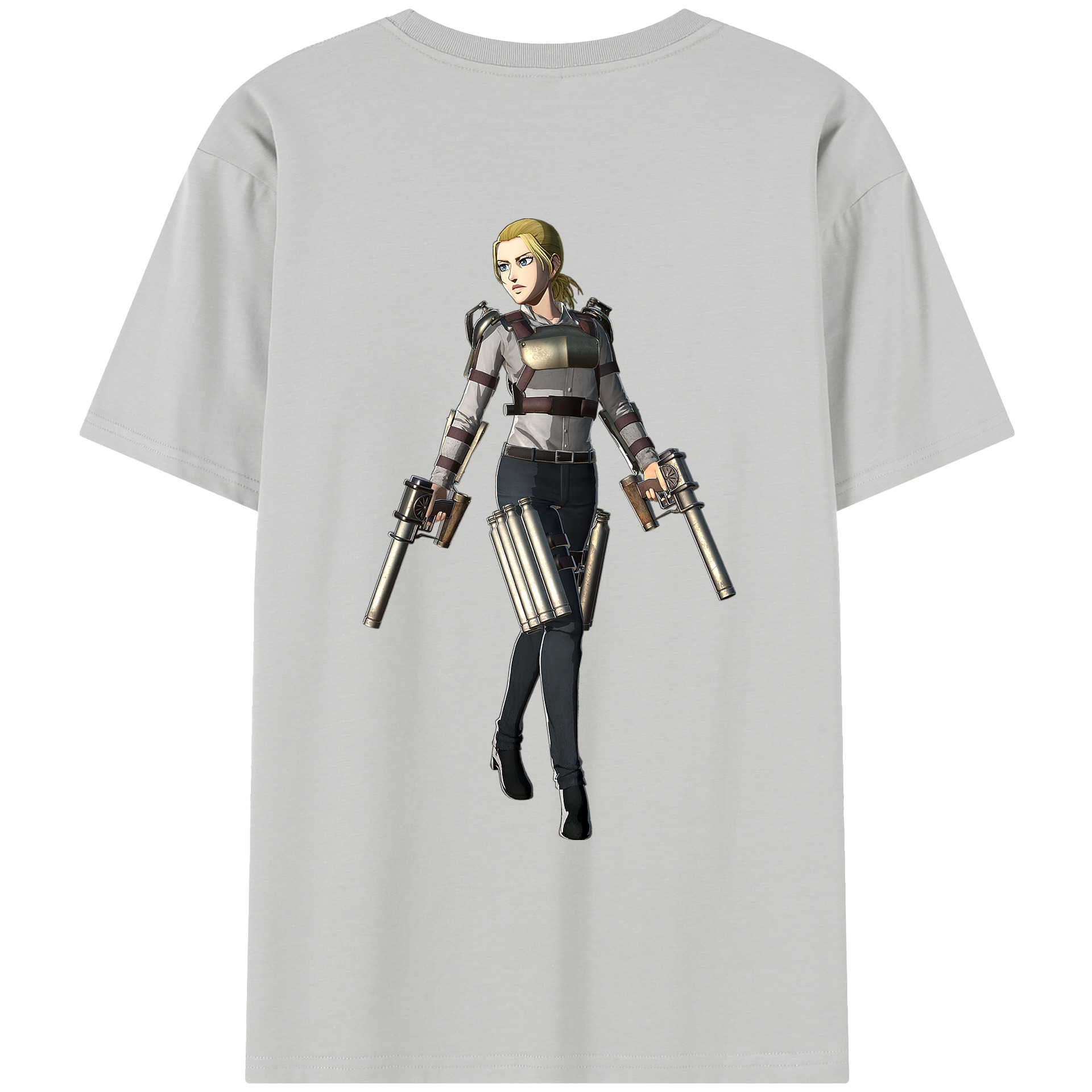 （画像用） 進撃の巨人 Attack on Titan レディース半袖Tシャツ(バックプリント)