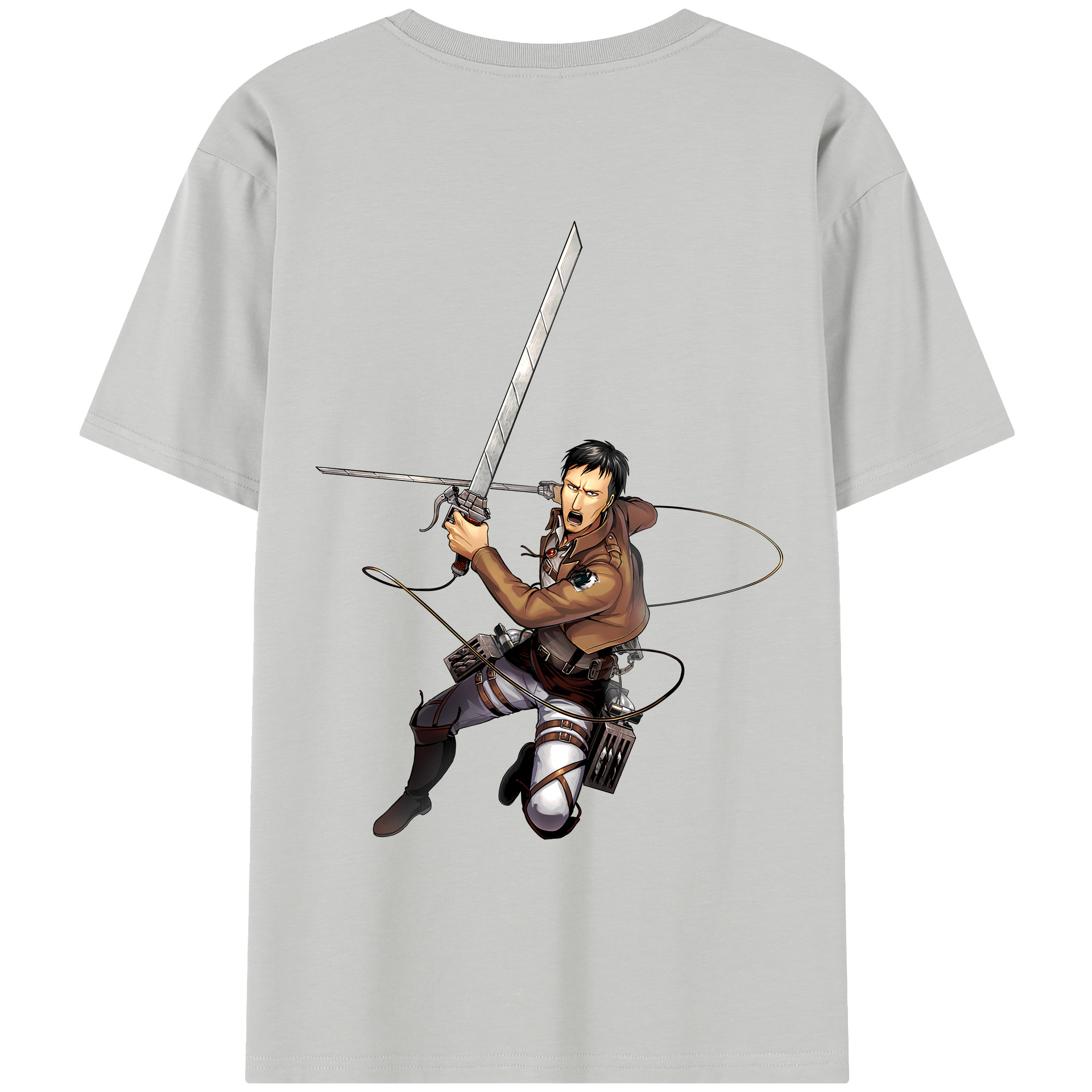 （画像用） 進撃の巨人 Attack on Titan レディース半袖Tシャツ(バックプリント)