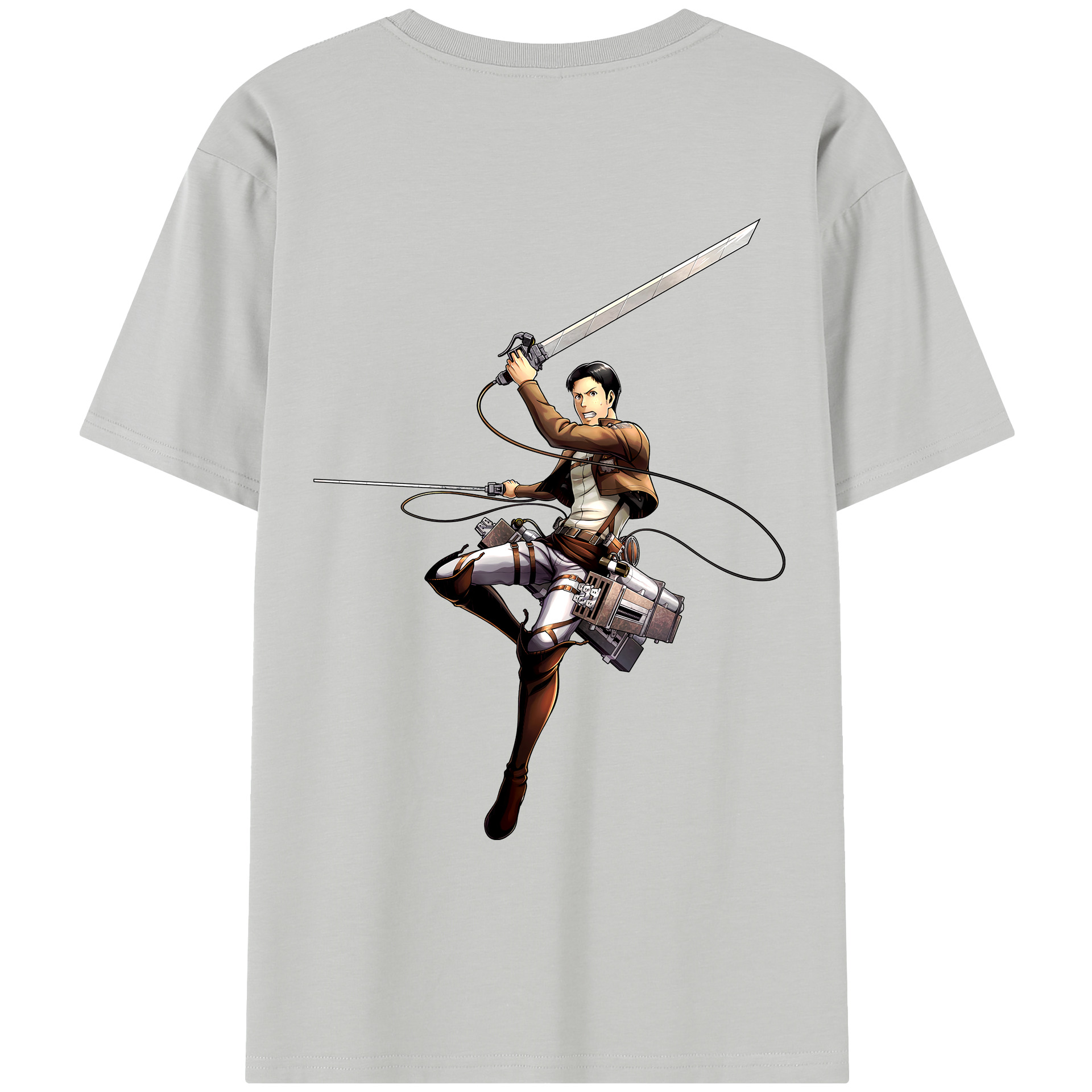 （画像用） 進撃の巨人 Attack on Titan レディース半袖Tシャツ(バックプリント)