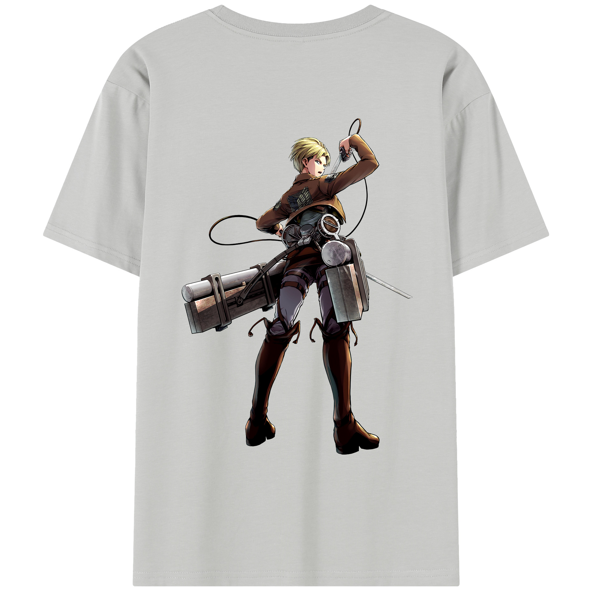 （画像用） 進撃の巨人 Attack on Titan レディース半袖Tシャツ(バックプリント)