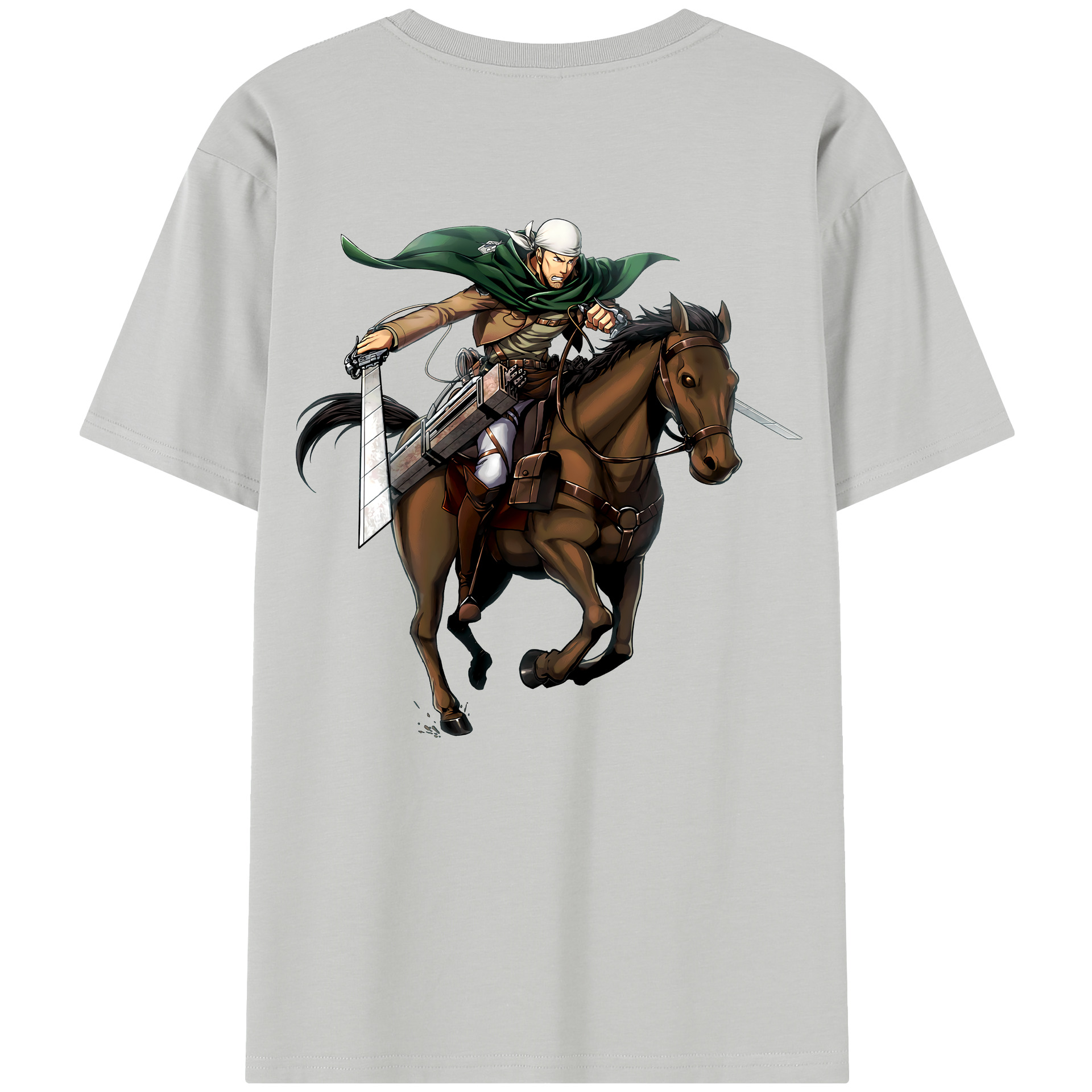 （画像用） 進撃の巨人 Attack on Titan レディース半袖Tシャツ(バックプリント)