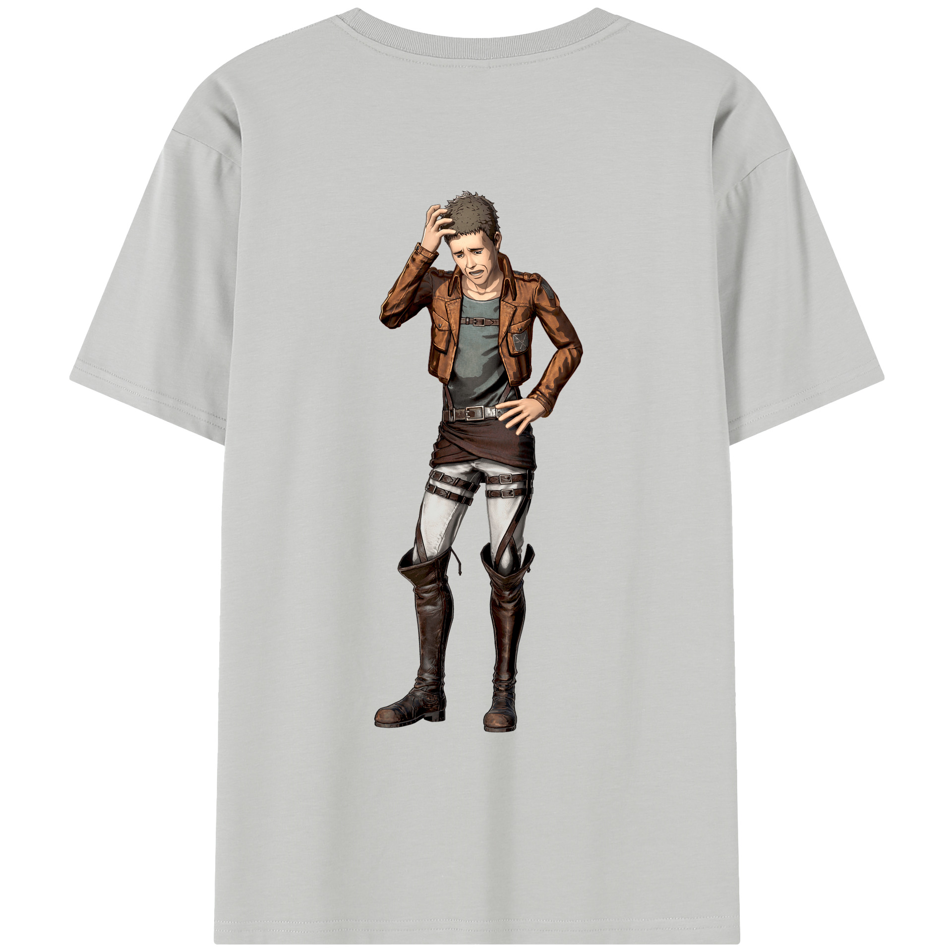 （画像用） 進撃の巨人 Attack on Titan レディース半袖Tシャツ(バックプリント)