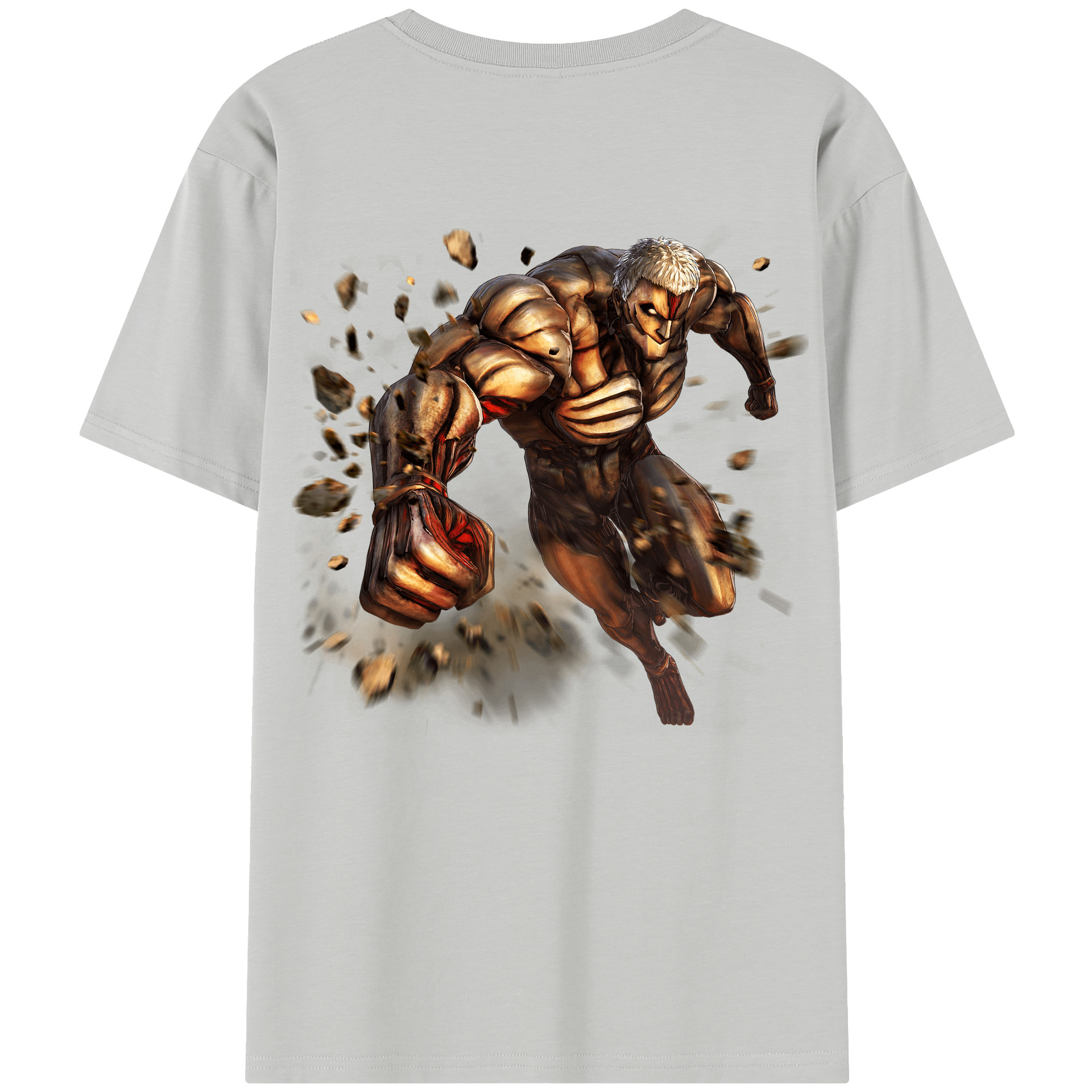 （画像用） 進撃の巨人 Attack on Titan レディース半袖Tシャツ(バックプリント)