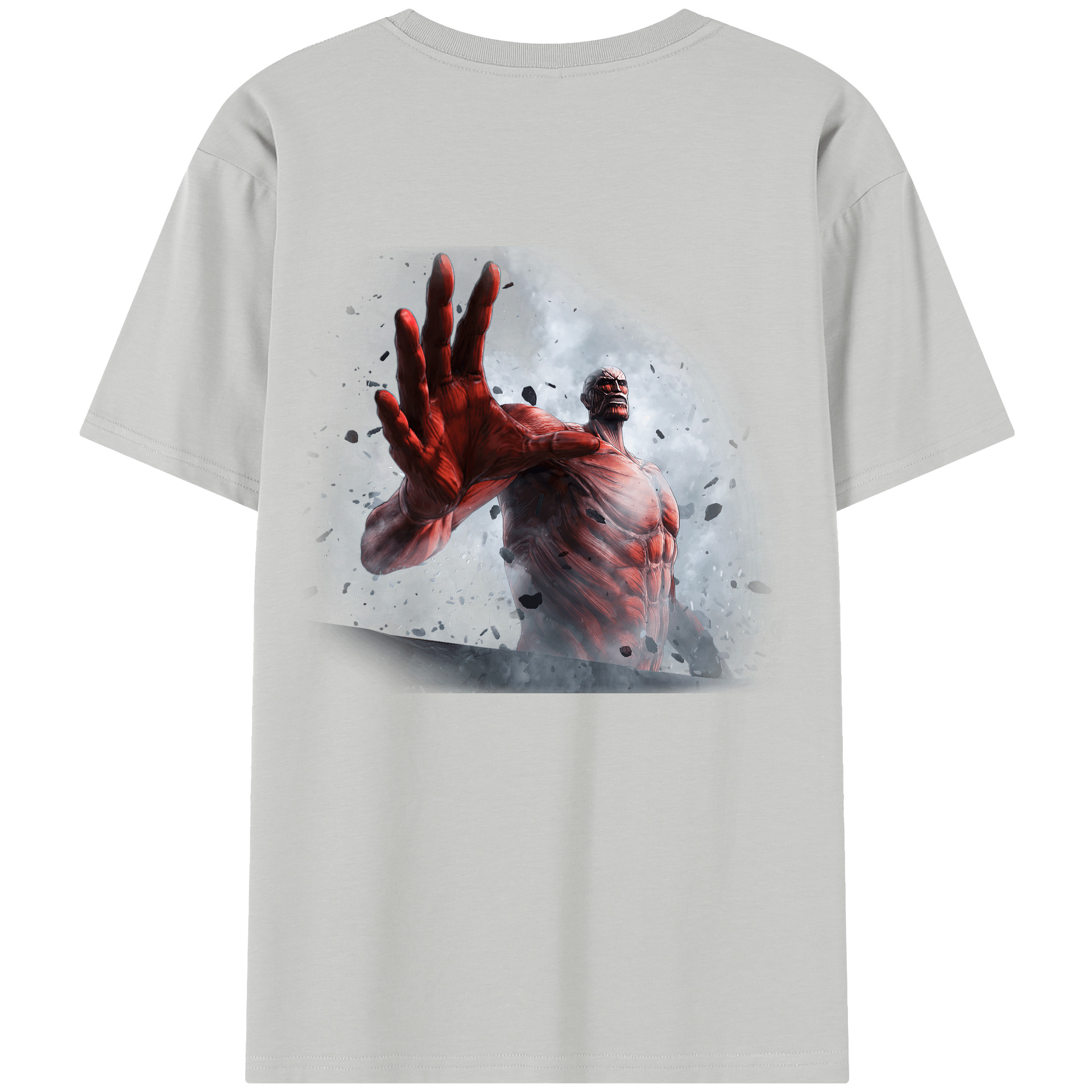 （画像用） 進撃の巨人 Attack on Titan レディース半袖Tシャツ(バックプリント)