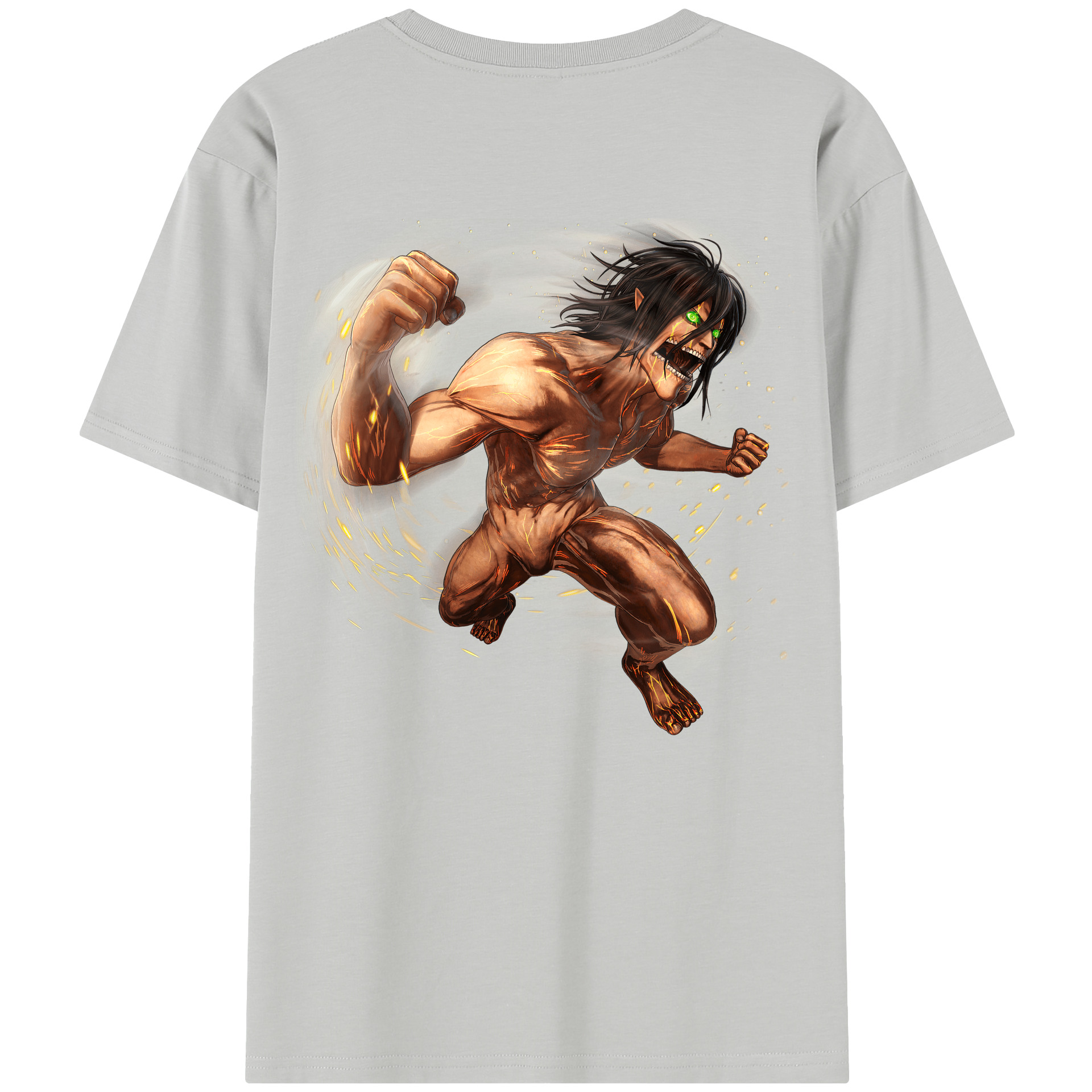 （画像用） 進撃の巨人 Attack on Titan レディース半袖Tシャツ(バックプリント)