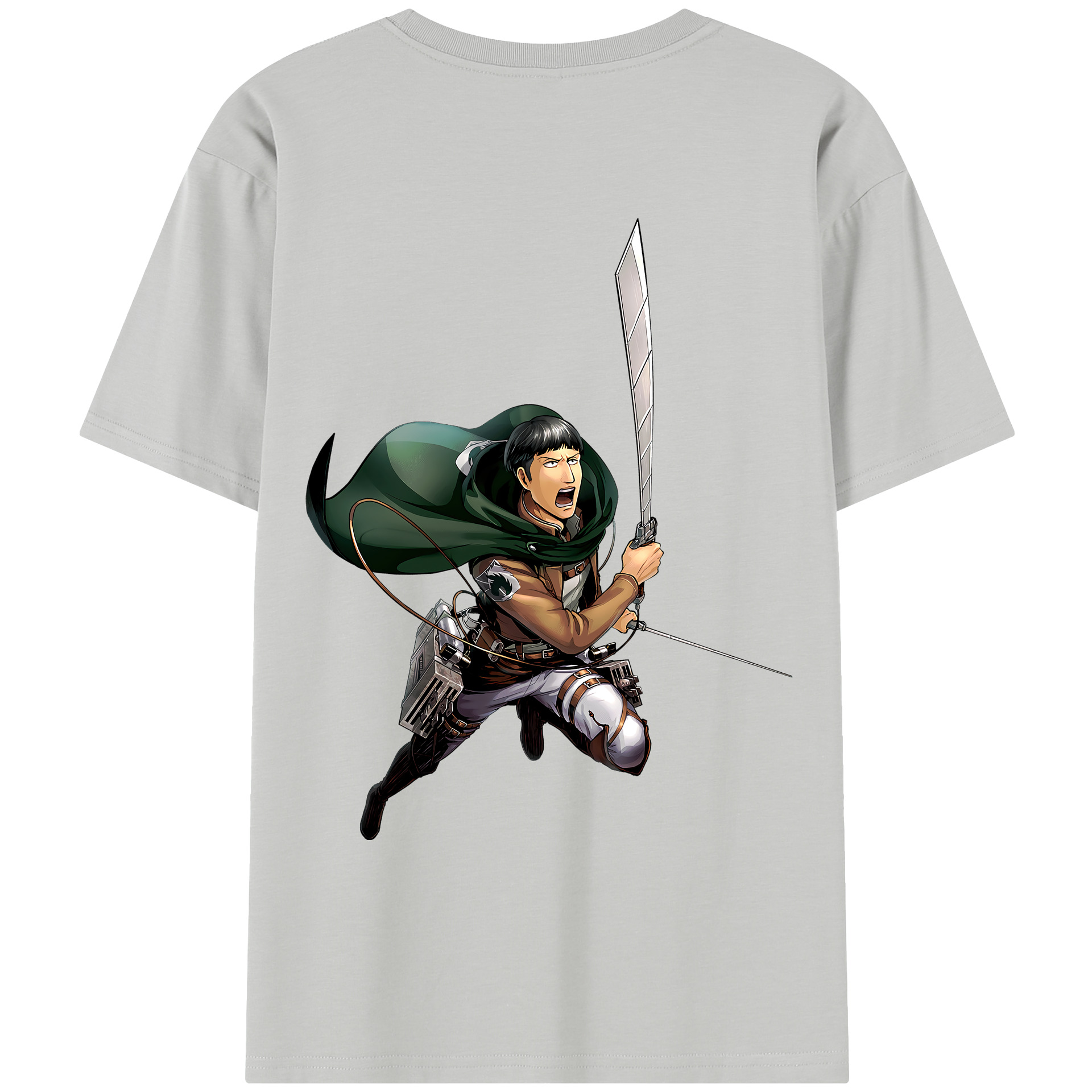（画像用） 進撃の巨人 Attack on Titan レディース半袖Tシャツ(バックプリント)