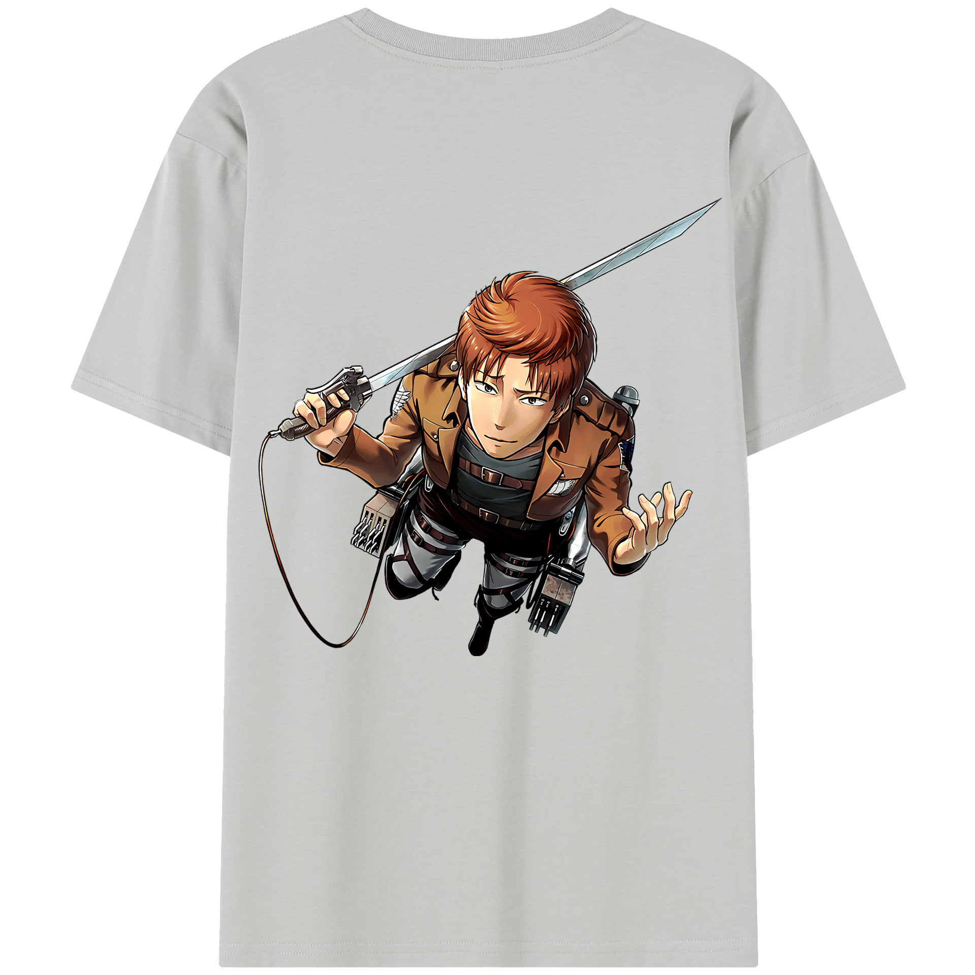 （画像用） 進撃の巨人 Attack on Titan レディース半袖Tシャツ(バックプリント)