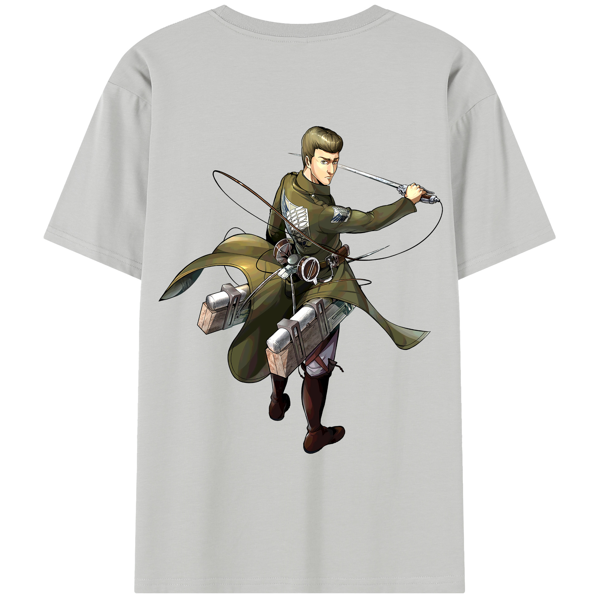 （画像用） 進撃の巨人 Attack on Titan レディース半袖Tシャツ(バックプリント)