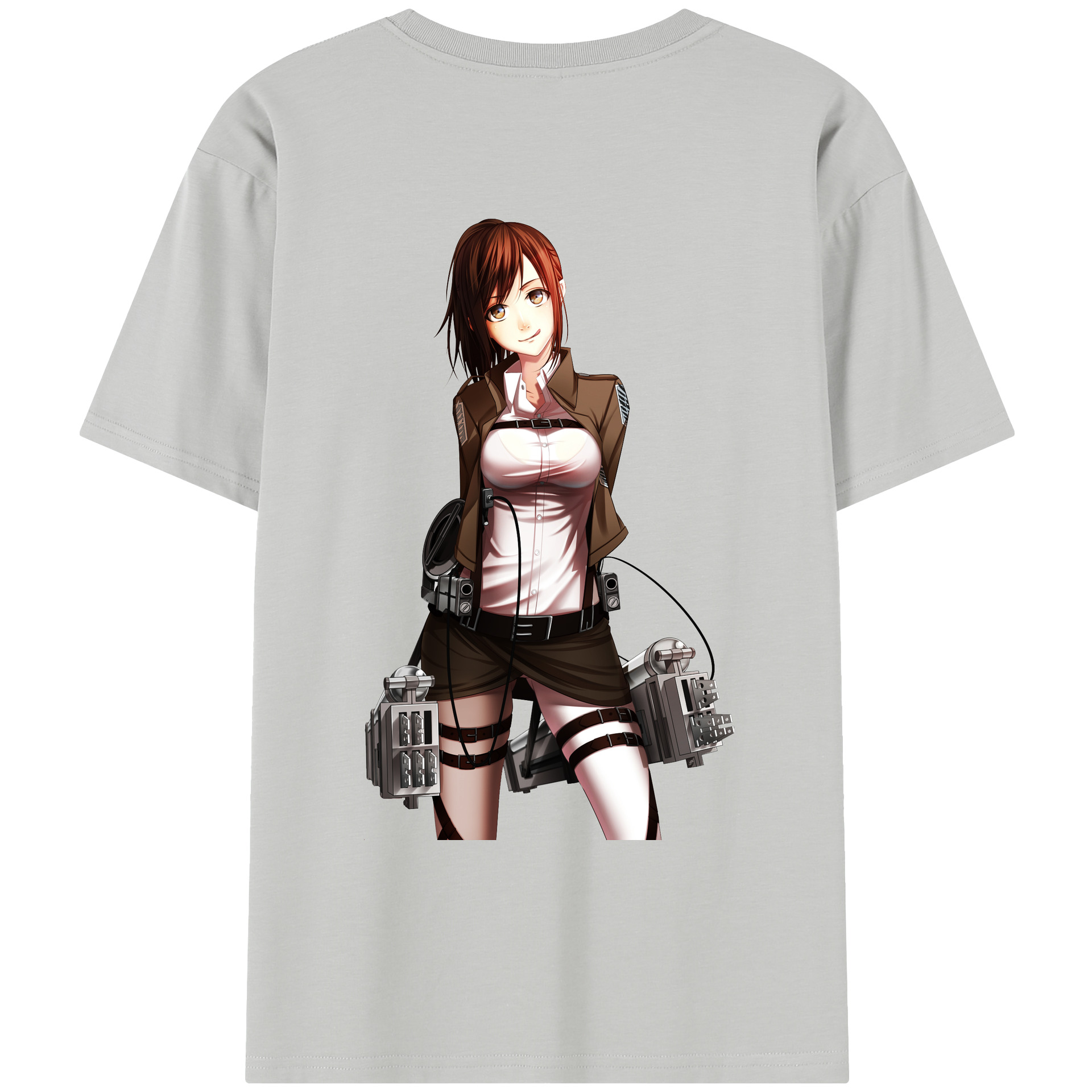 （画像用） 進撃の巨人 サシャ·ブラウス Attack on Titan Sasha Blaus レディース半袖Tシャツ(バックプリント)
