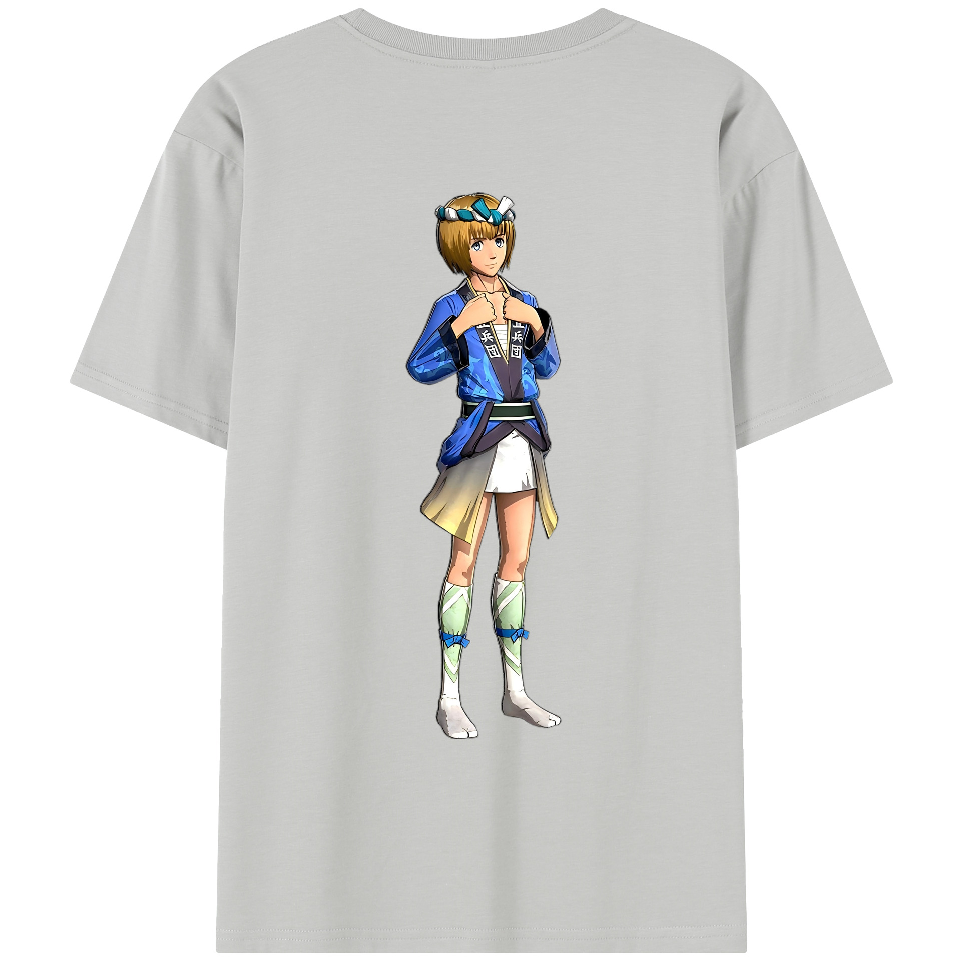 （画像用） 進撃の巨人 アルミン·アルレルト Attack on Titan Armin Arlert レディース半袖Tシャツ(バックプリント)
