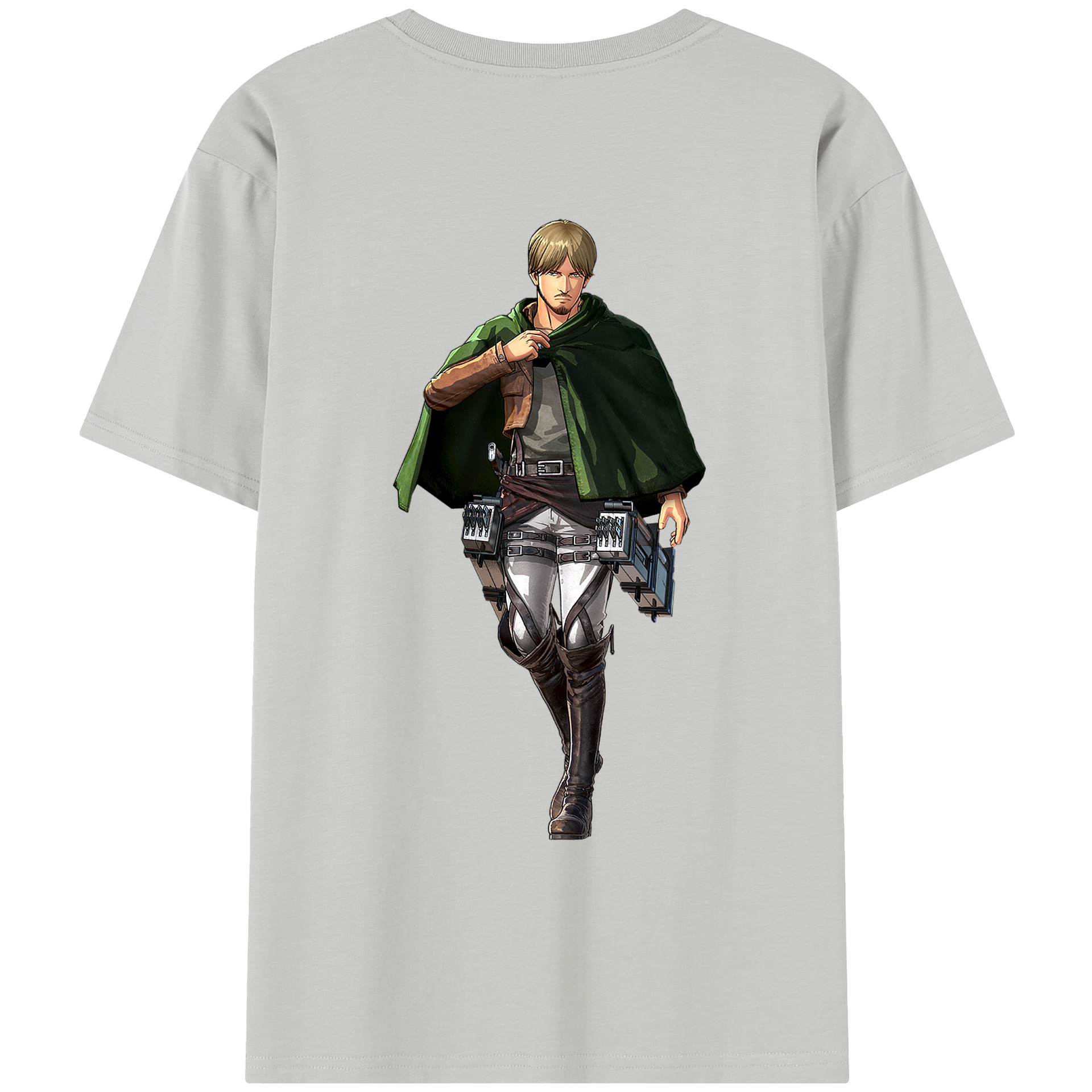 （画像用） 進撃の巨人 ミケ·ザカリアス Attack on Titan Mike Zakarius レディース半袖Tシャツ(バックプリント)